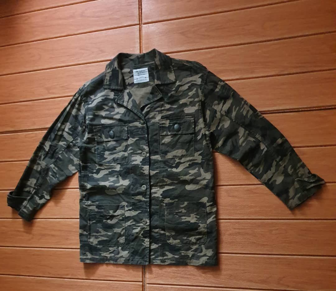 Japanese Brand Military camouflage streetwear style jacket Size M / US 6-8 / IT 42-44 - 5 Thumbnail