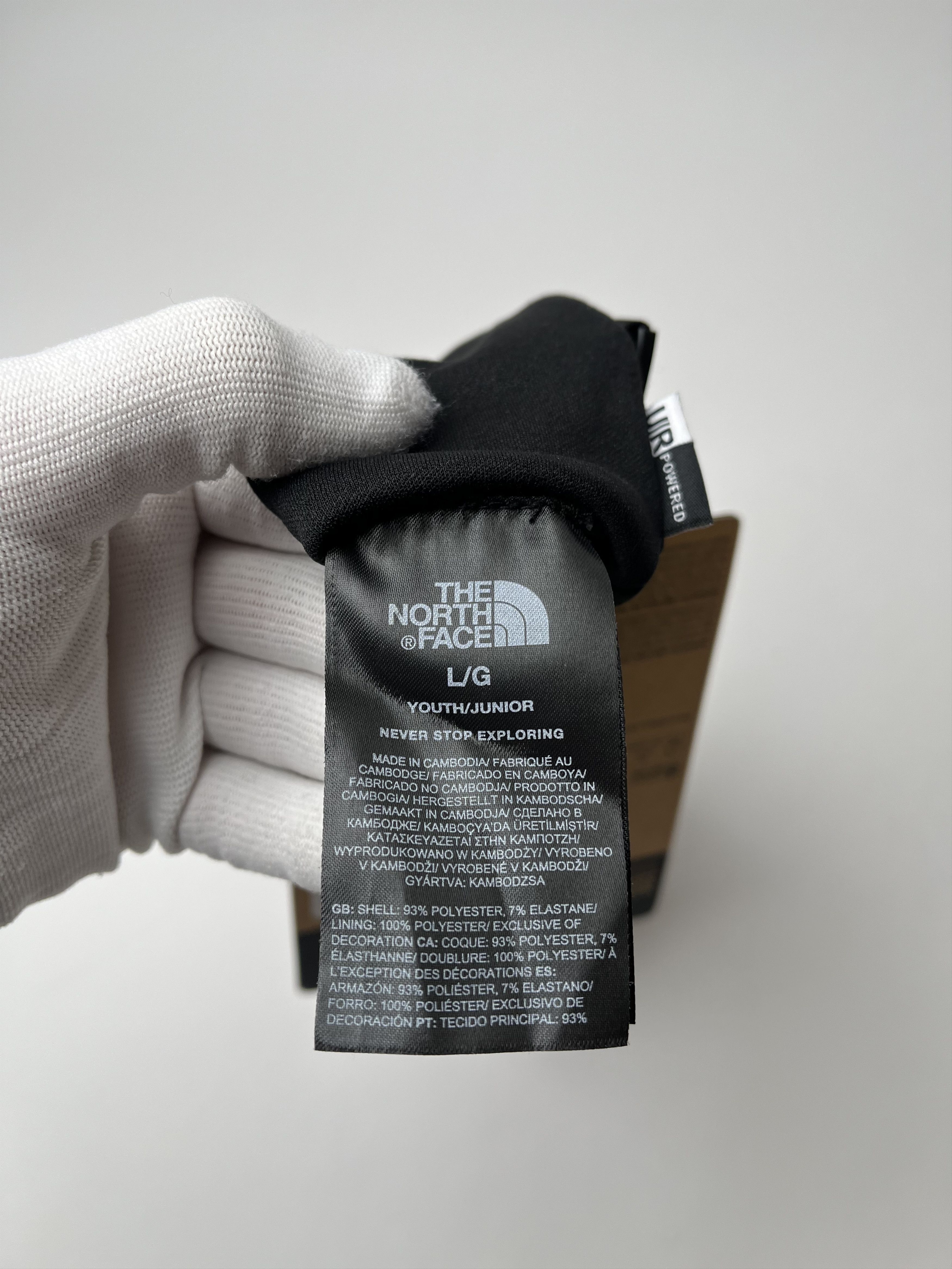The North Face Gloves The North Face Etip Recycled for Kids Size 26 - 8 Thumbnail