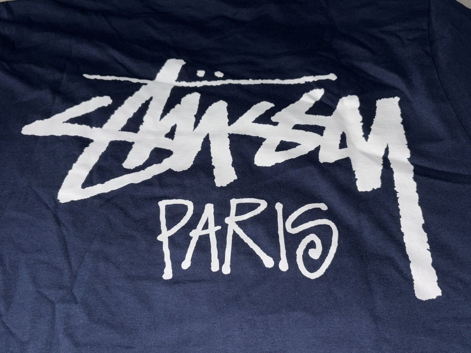 Stussy Stussy Paris Instore Exclusive Logo Tee Size US M / EU 48-50 / 2 - 2 Thumbnail