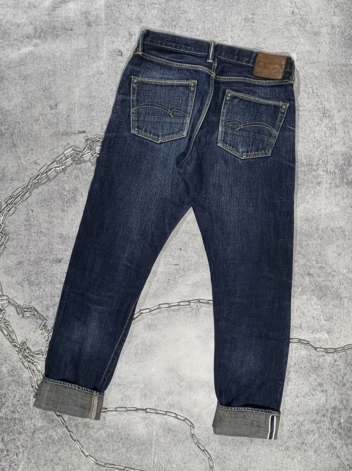 Studio D'Artisan STUDIO D'ARTISAN Selvedge Charcoal Jeans Made in Japan 31 Size US 31 - 2 Thumbnail