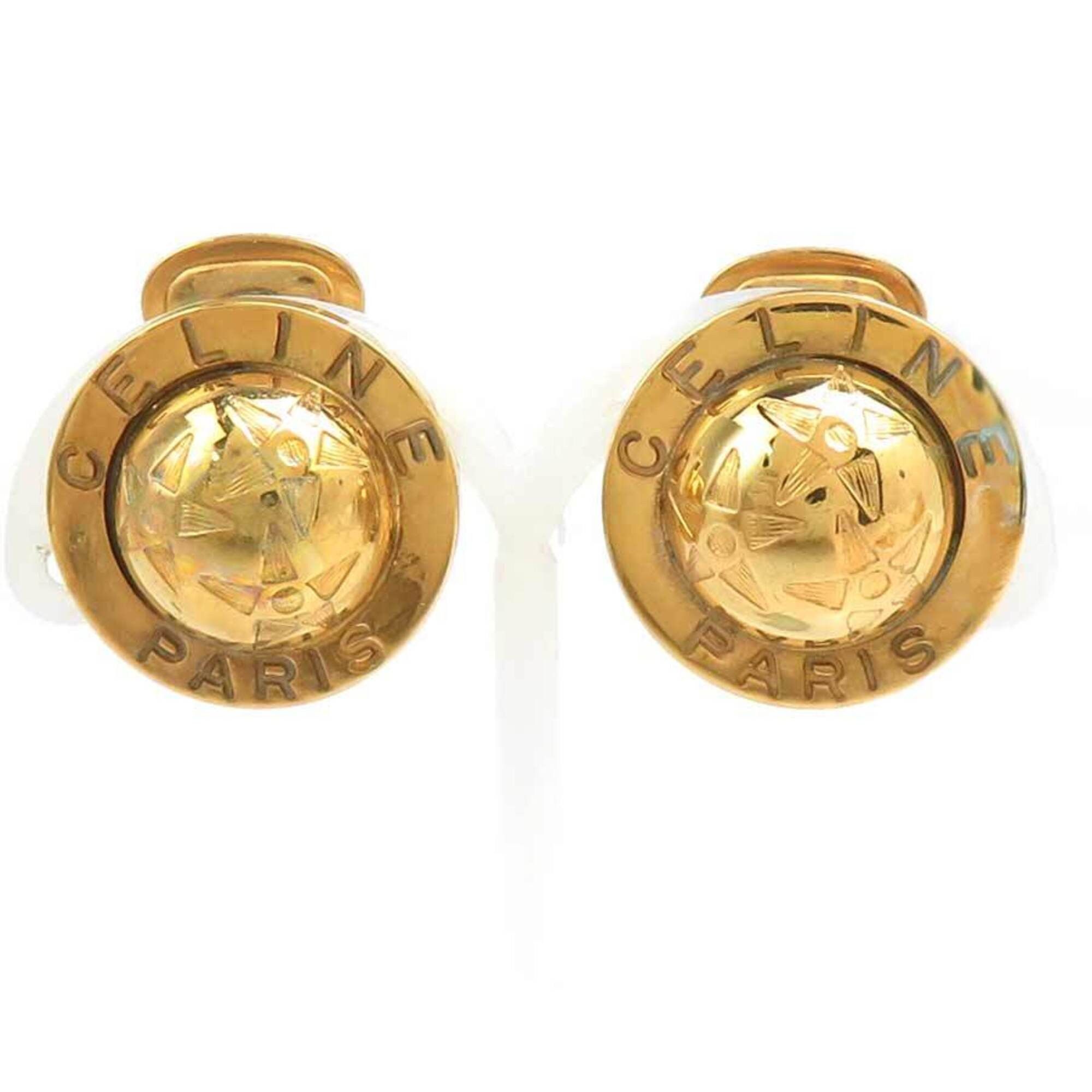 Celine Celine Earrings Metal Gold Women's 56664a Size ONE SIZE - 1 Thumbnail