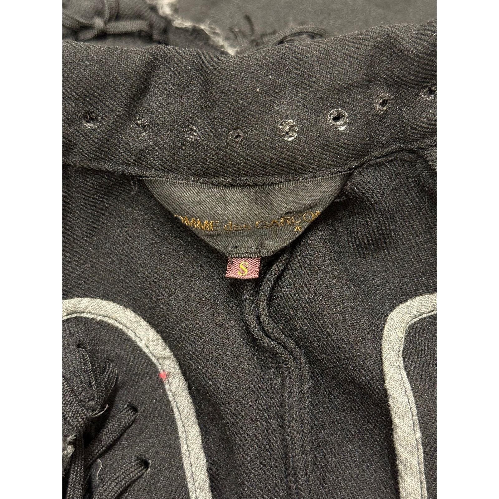 Comme des Garcons A/W 2004 Comme des Garçons deconstructed lace-up jacket Size US S / EU 44-46 / 1 - 11 Thumbnail