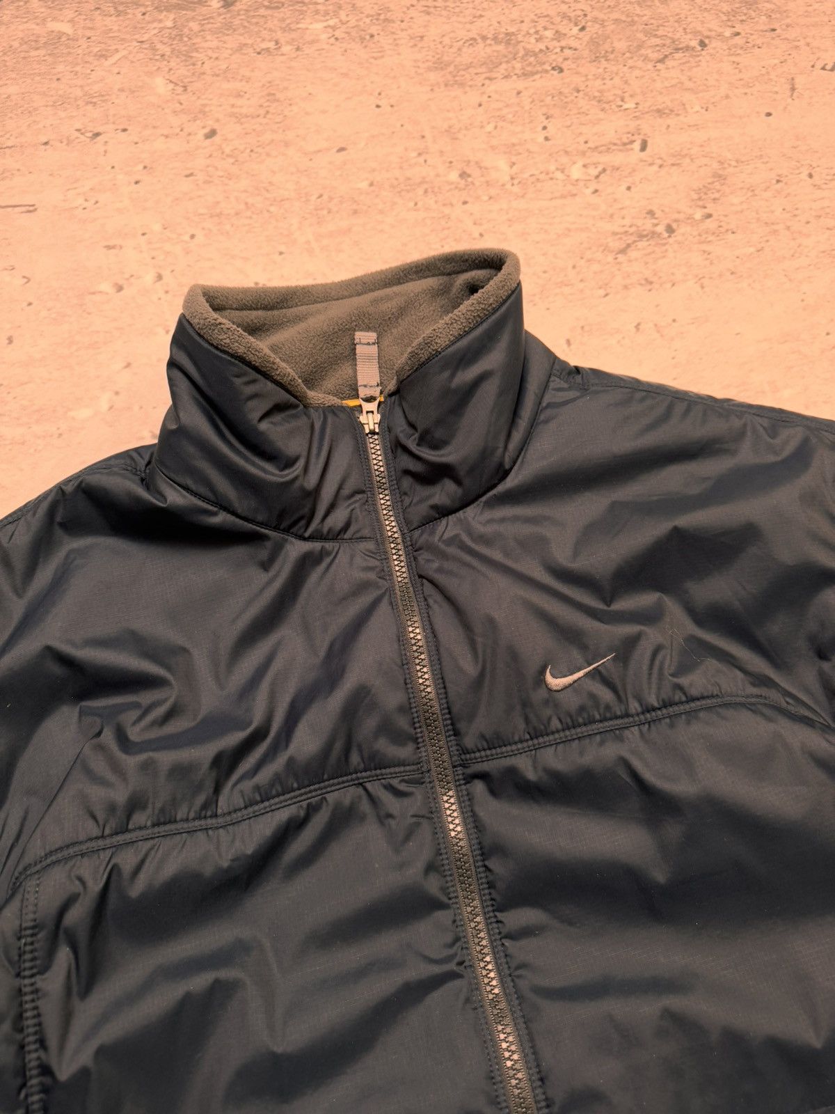 Nike × Nike ACG NIKE PUFFER DOWN BASIC LOGO OVERSIZE NYLON JACKET Size US XL / EU 56 / 4 - 5 Thumbnail