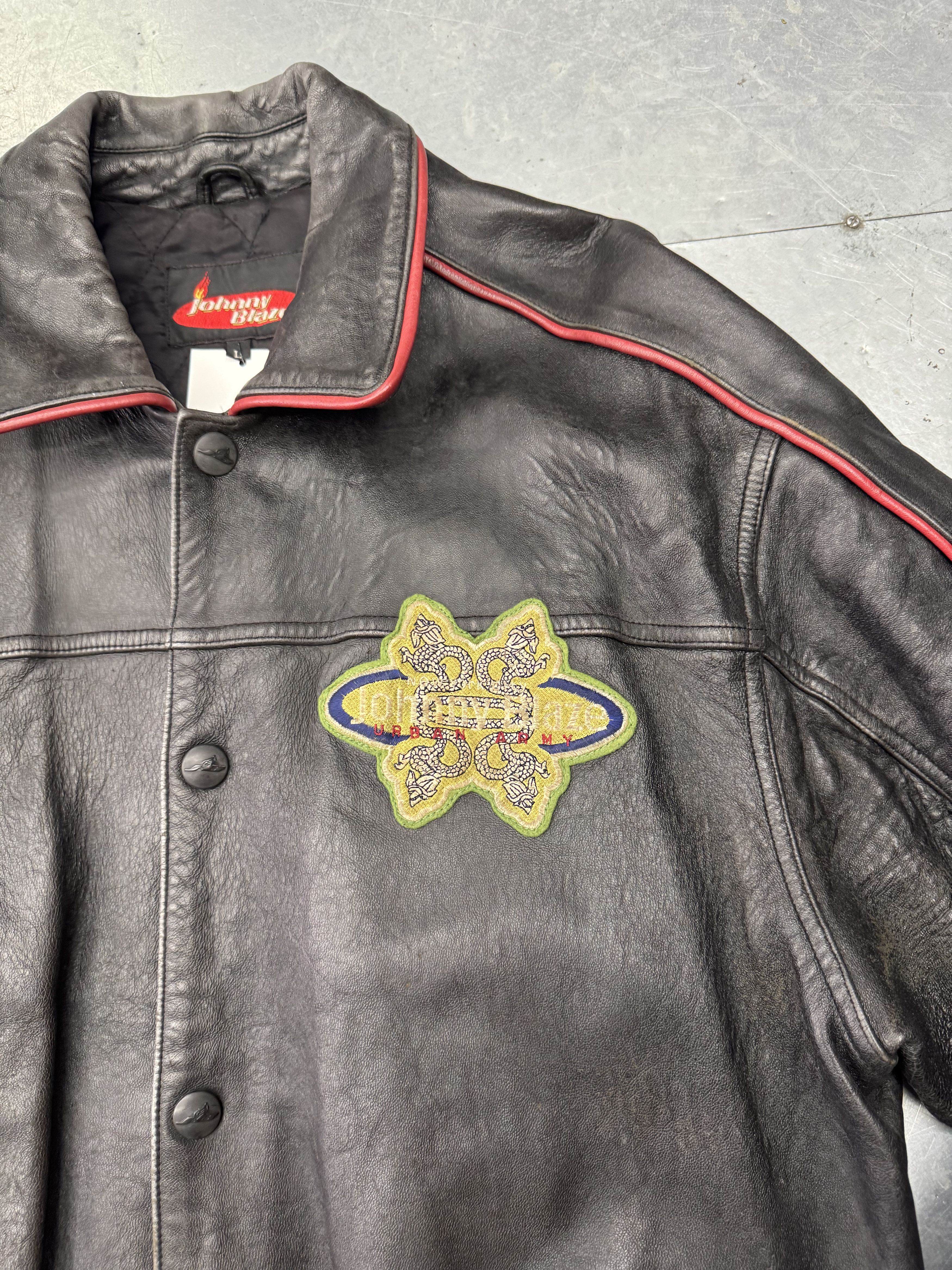 Other Vintage Leather Jacket Size US L / EU 52-54 / 3 - 1 Thumbnail