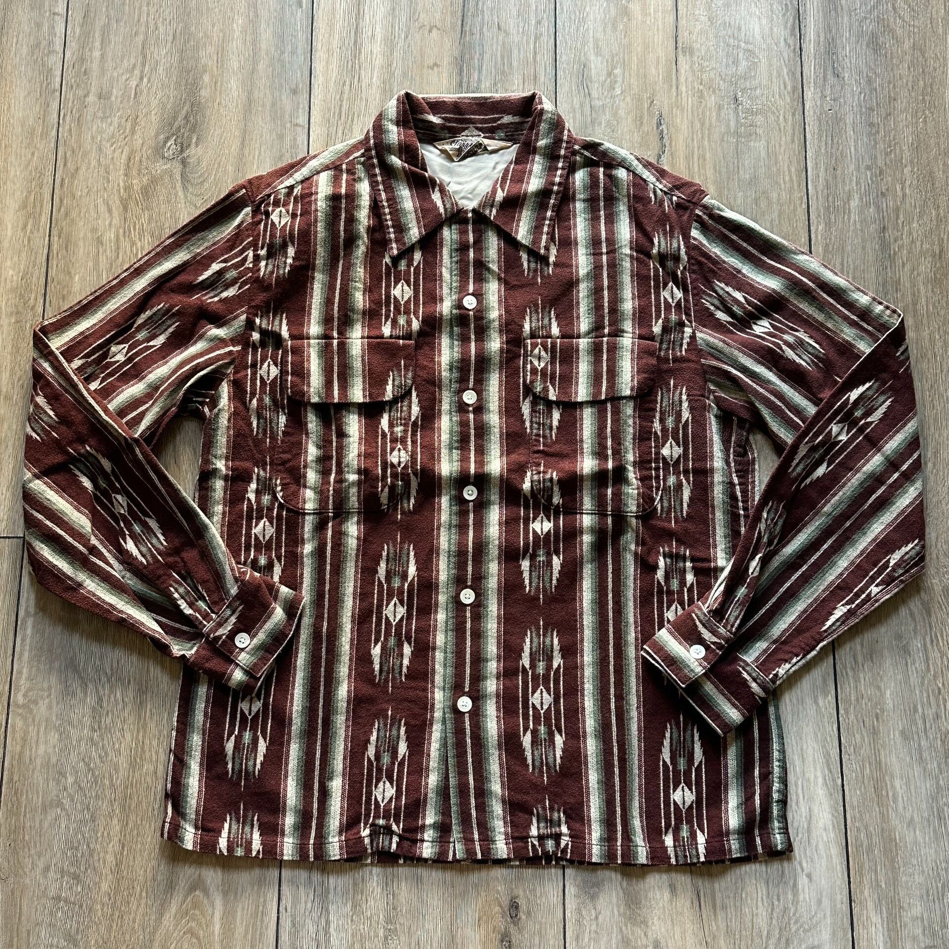 Jelado Jelado Vintage Long-Sleeve Shirt Size US L / EU 52-54 / 3 - 1 Thumbnail