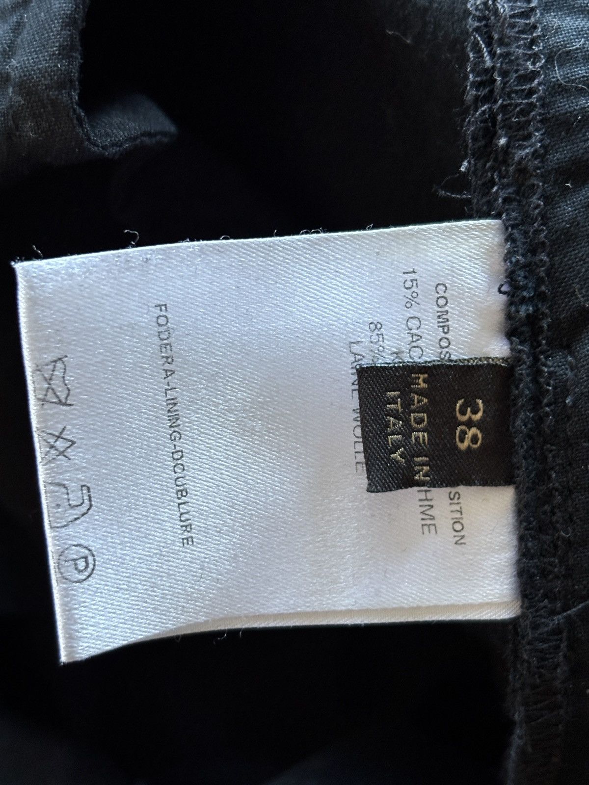 Rick Owens Fw03 Revillon Rick Owen’s Cashmere blend tailored shorts Size US 32 / EU 48 - 6 Thumbnail