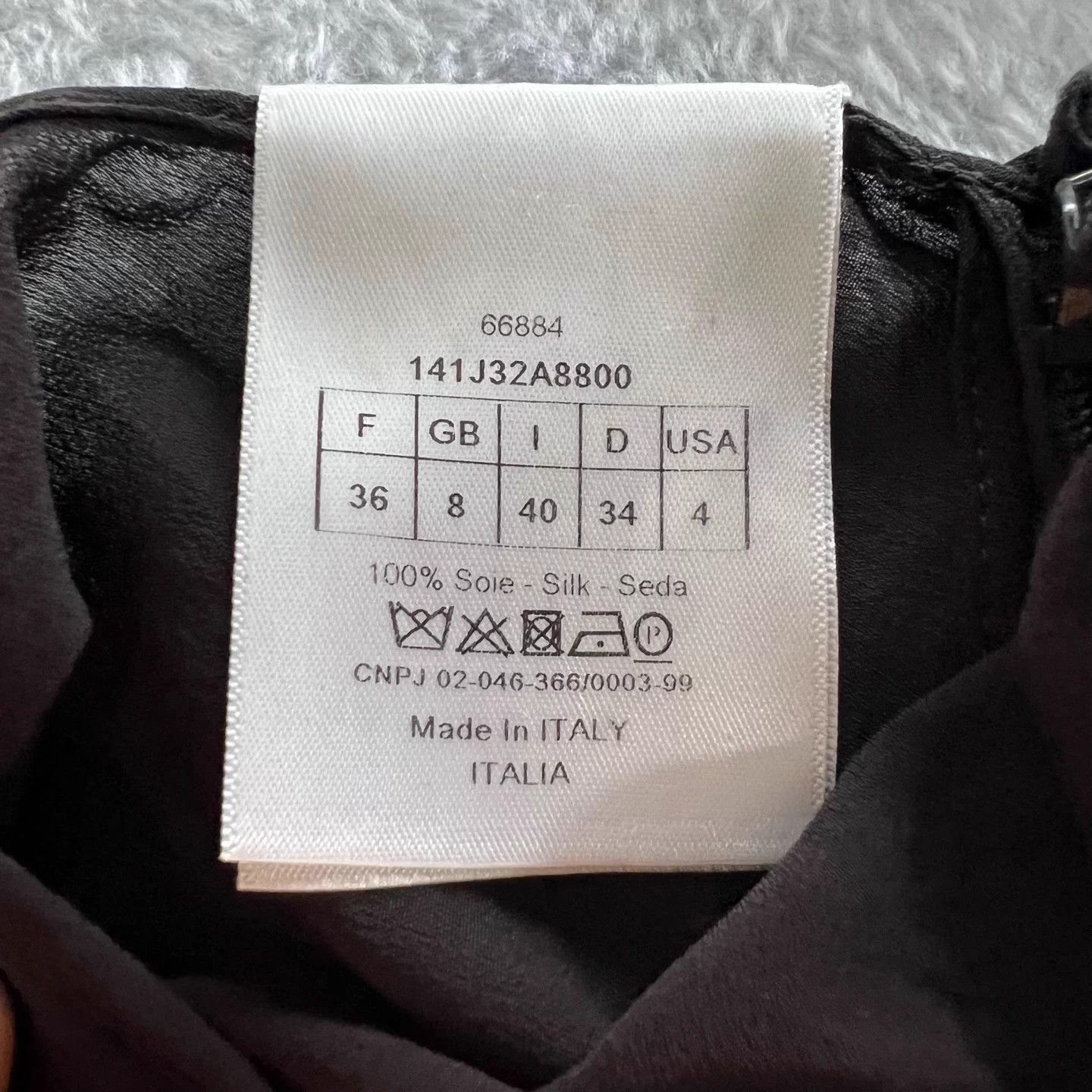 Dior Dior women's black short skirt FR36 95 new Size 27" / US 4 / IT 40 - 3 Thumbnail