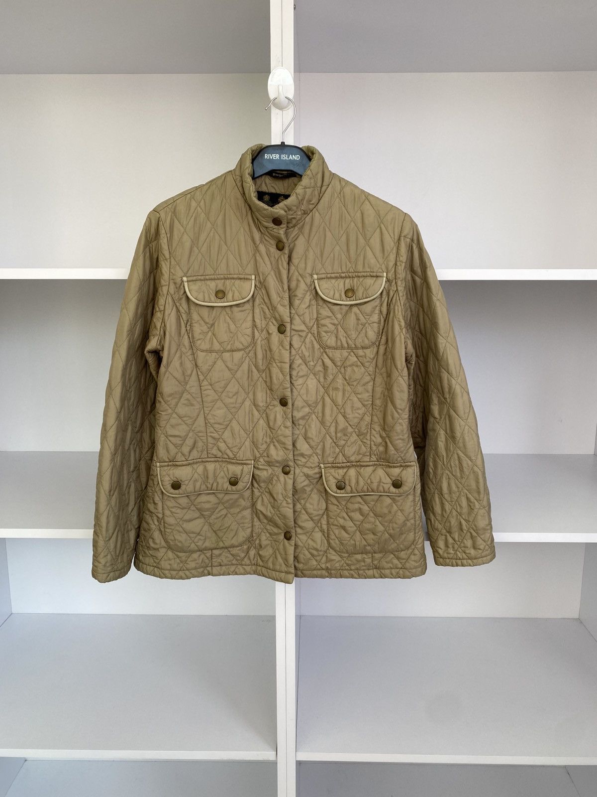 Barbour Vintage Barbour womens quilted jacket Size L / US 10 / IT 46 - 2 Thumbnail