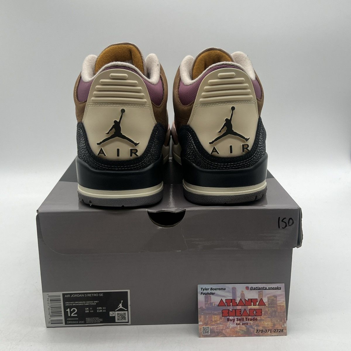 Jordan Brand Air Jordan 3 winterized Size US 12 / EU 45 - 3 Thumbnail