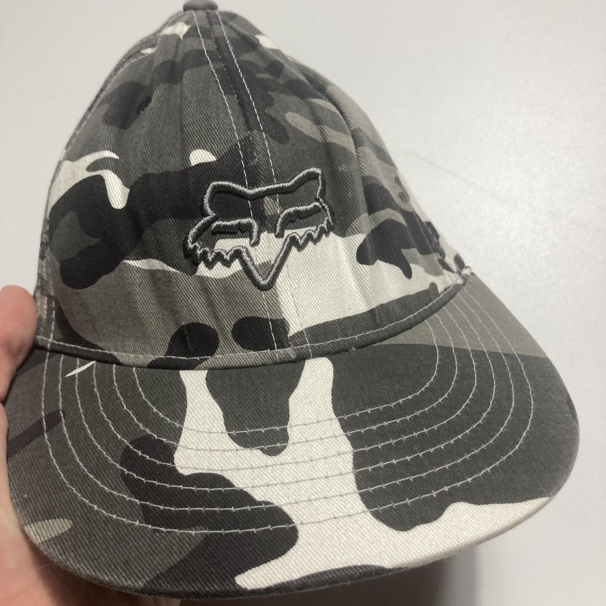 Fox Racing vintage fox racing flexfit camo hat size small medium Size ONE SIZE - 2 Thumbnail