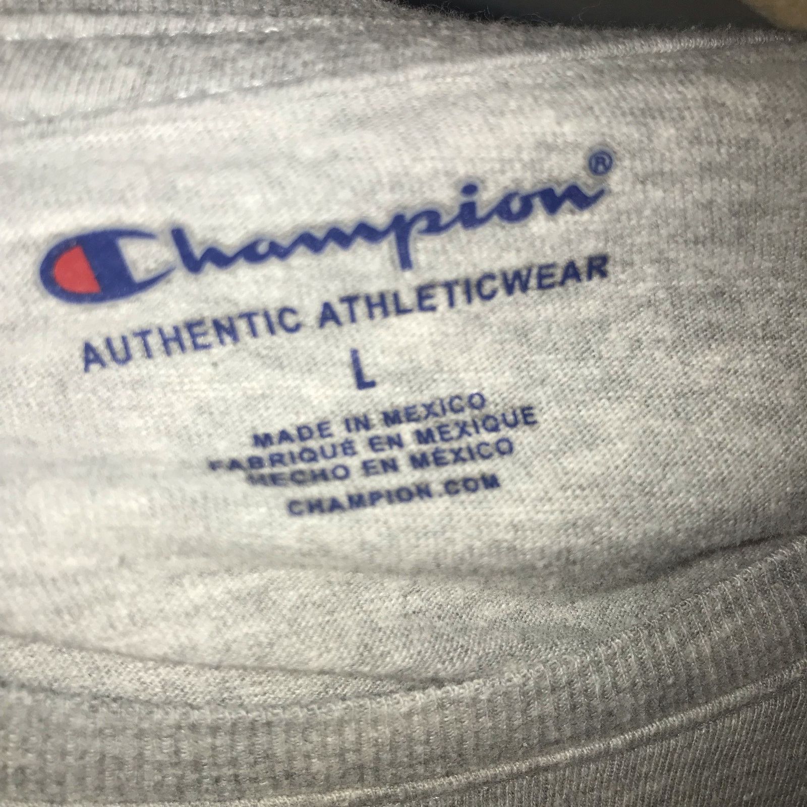 Champion Champion T-Shirt Boy’s Large Gray Graphic Logo Short Sleeve Size US L / EU 52-54 / 3 - 10 Thumbnail