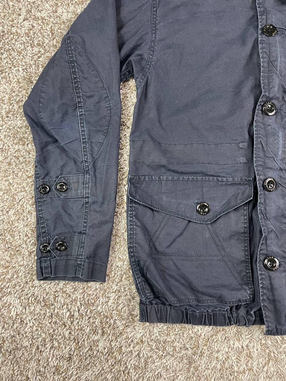G-Star G-Star RAW Crotch Indigo Military Coat Size US L / EU 52-54 / 3 - 3 Thumbnail