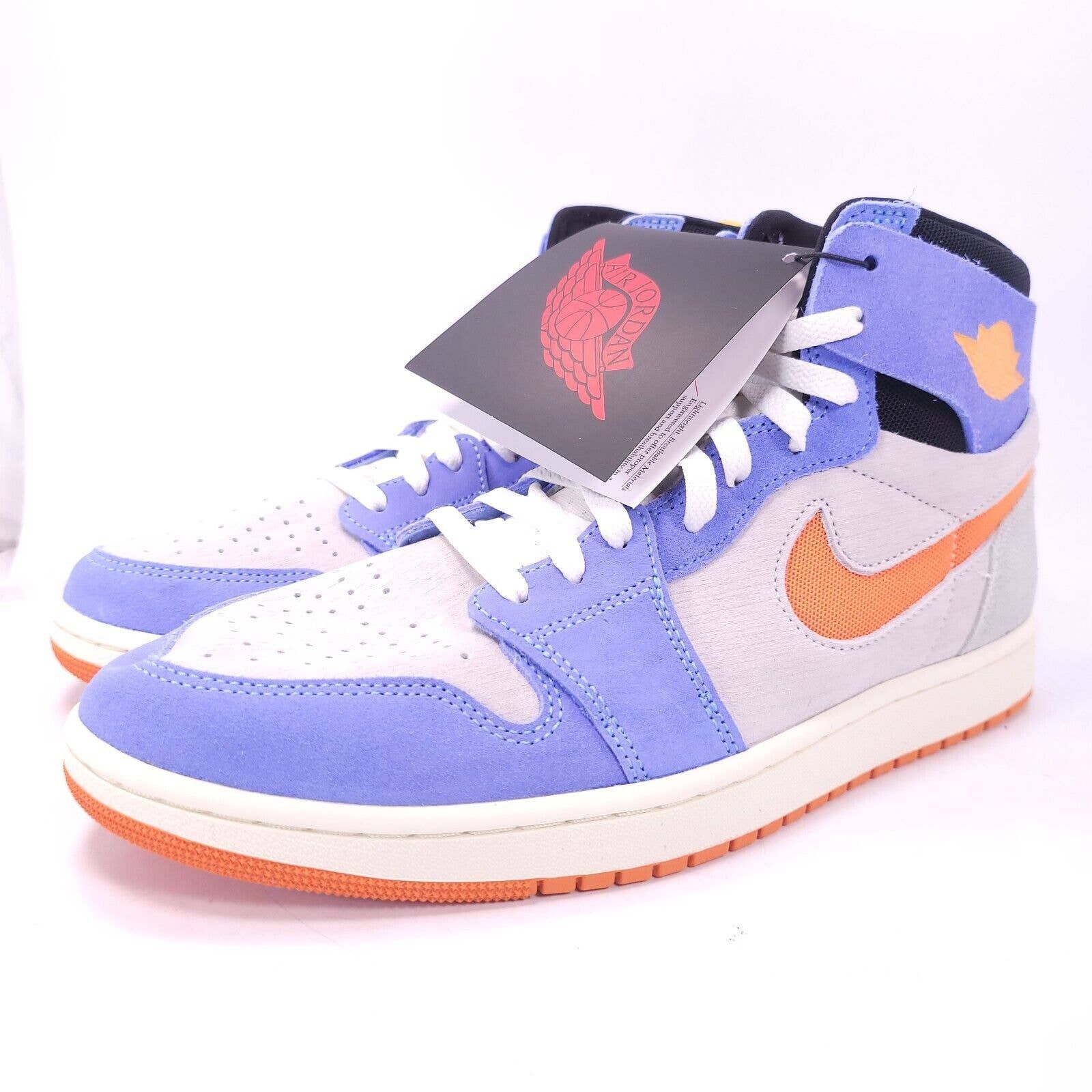 image of Nike Air Jordan 1 Basketball Shoe Mens Size 11 Dv1307-184 in Blue