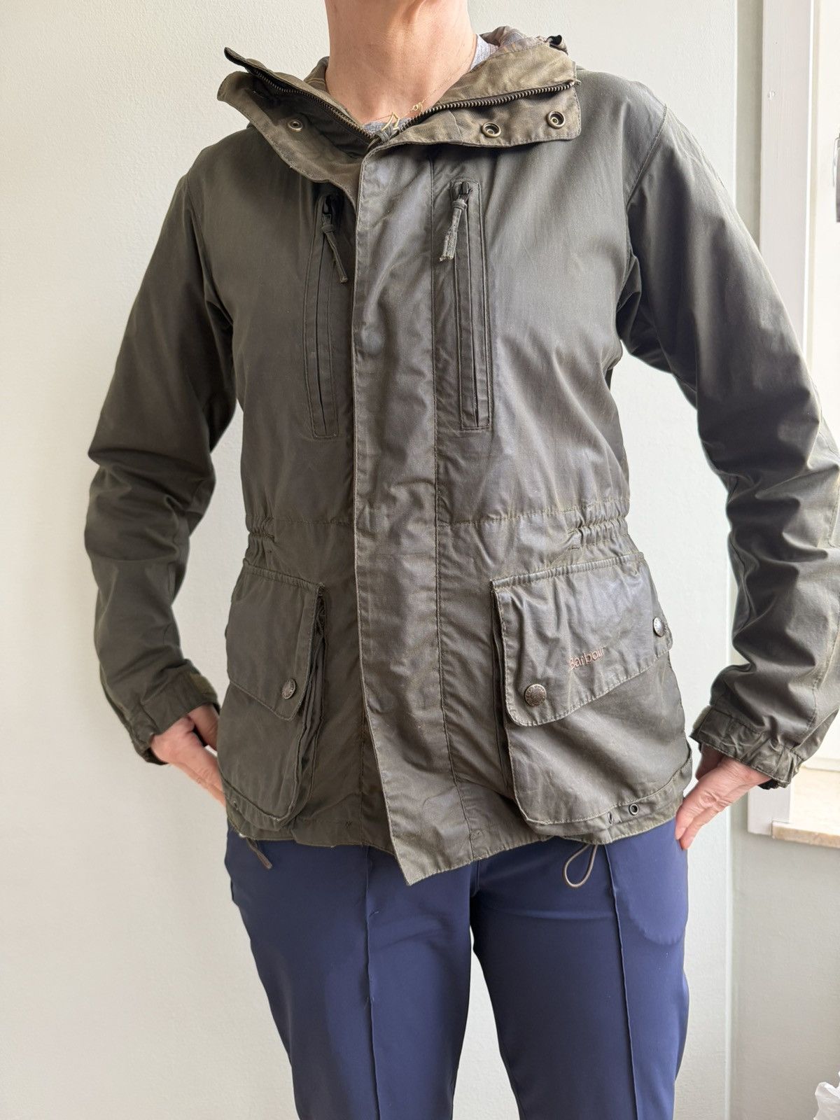 Barbour × TO KI TO Barbour × TO KI TO Utility Hooded Jacket Rare Limited Collab Size S / US 4 / IT 40 - 1 Thumbnail
