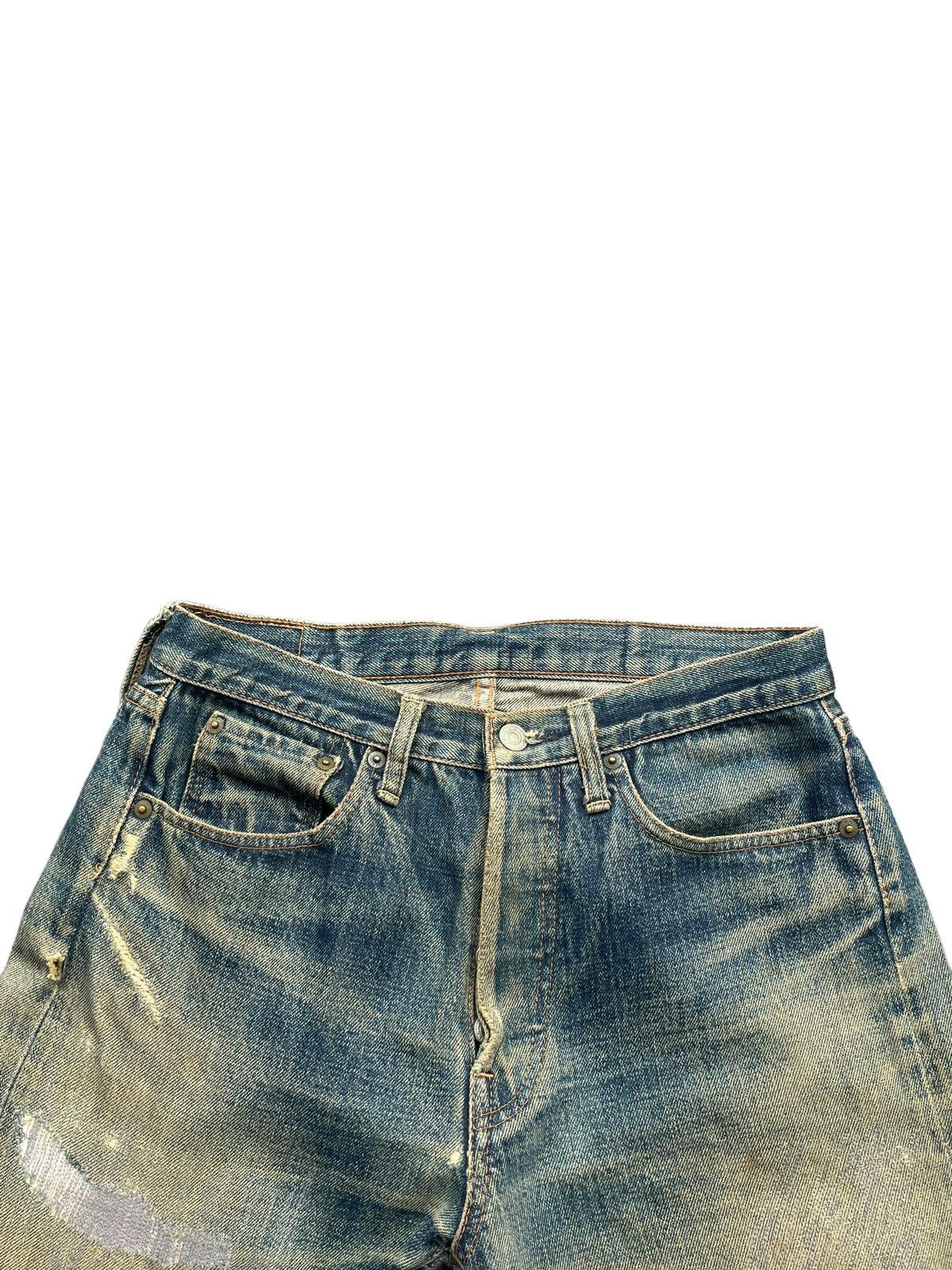 Denime Vintage Denime Selvedge Distresed Denim Size US 30 / EU 46 - 8 Thumbnail