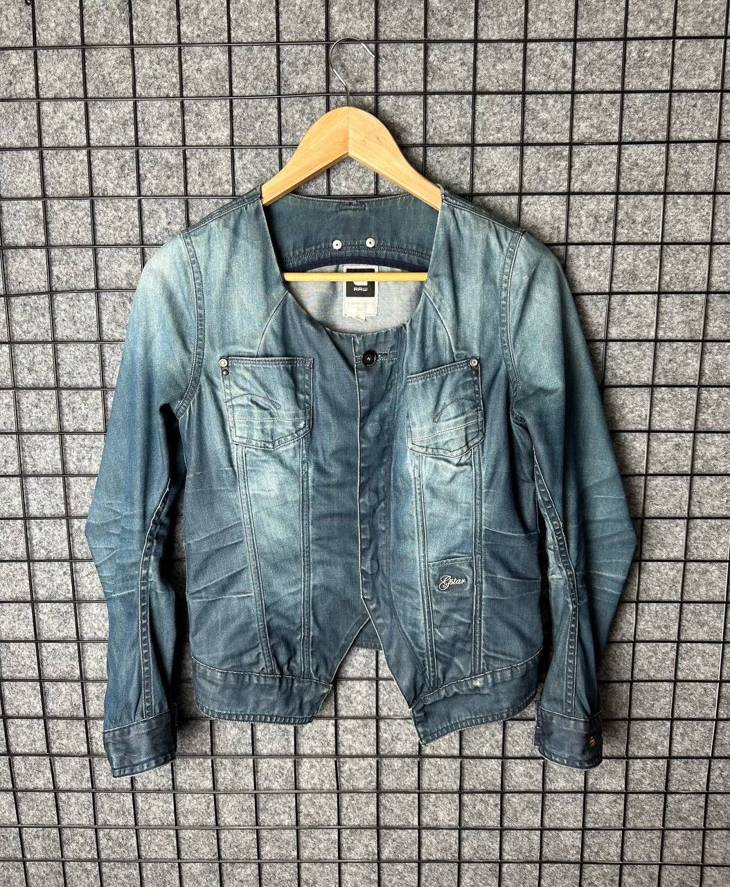 G-Star G star raw denim bomber Japanese size Small Size S / US 4 / IT 40 - 1 Thumbnail