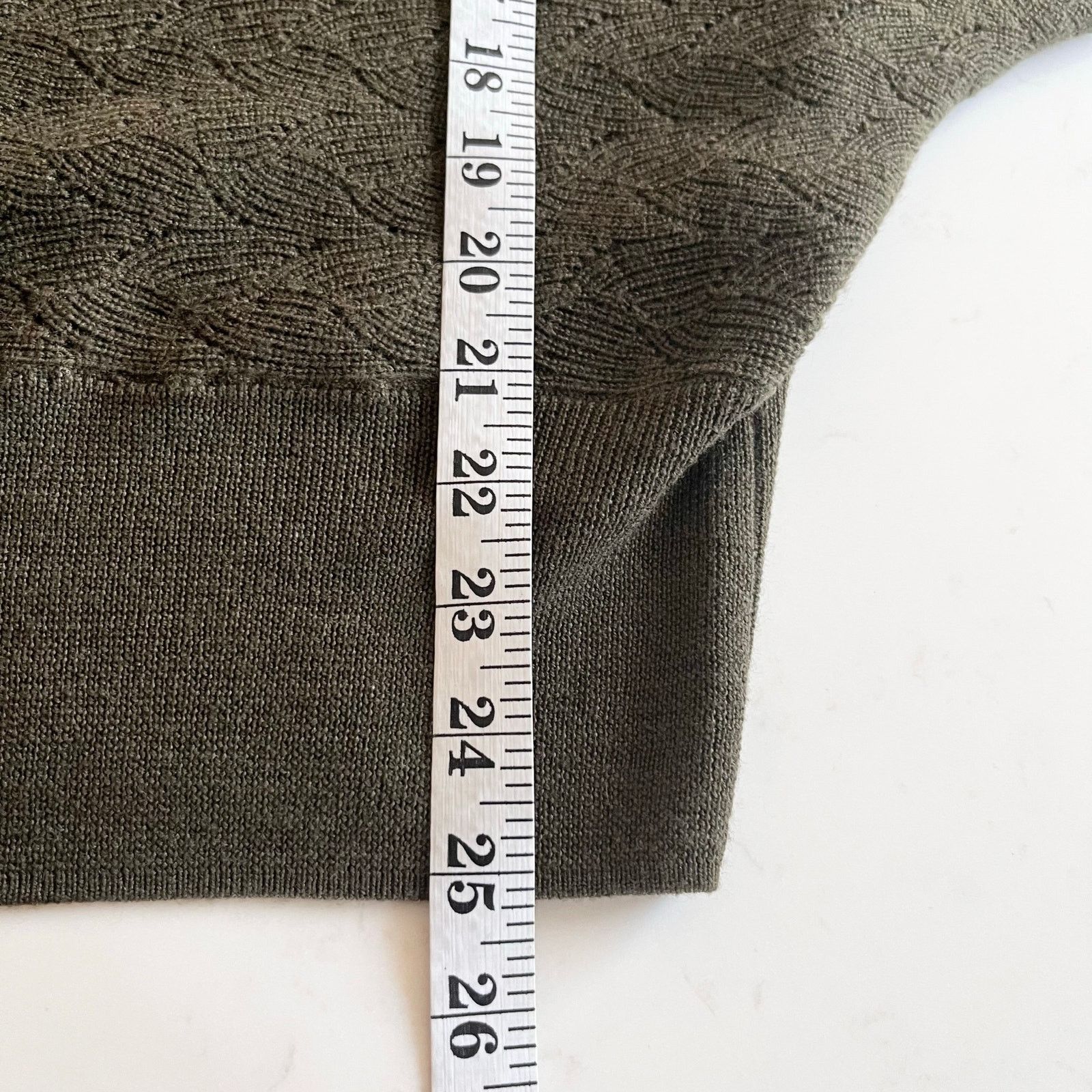 Trina Turk Trina Turk Halima Blouson Knit Cypress Green Wool Sweater Size L / US 10 / IT 46 - 9 Thumbnail