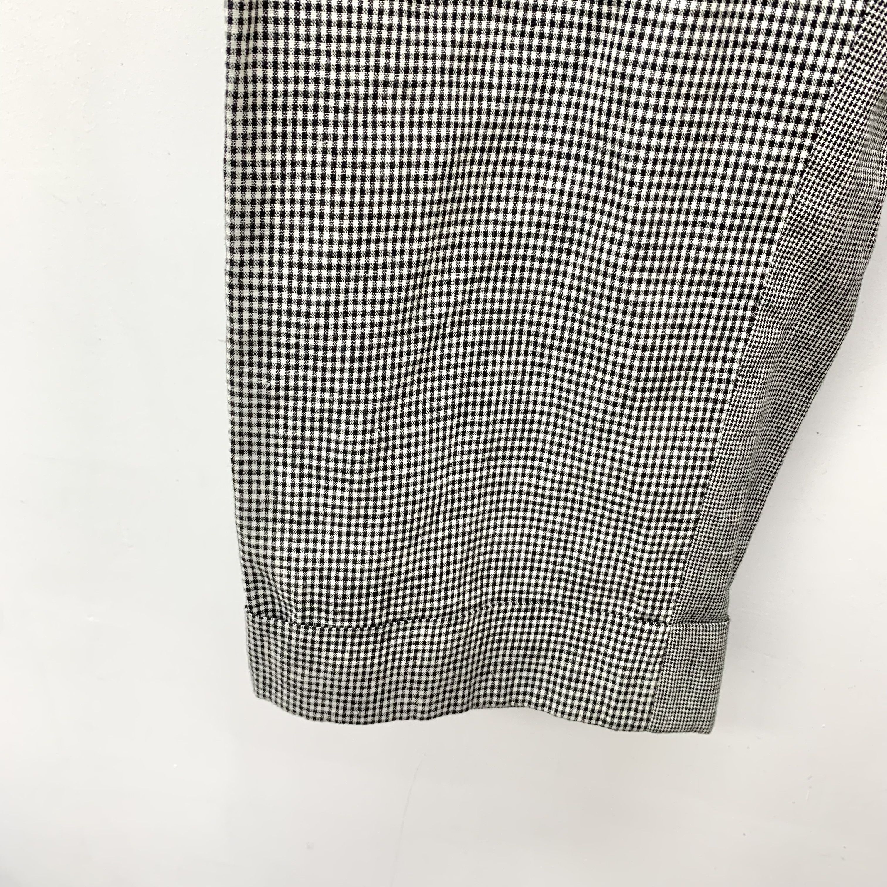 Thom Browne Thom Browne Grey Plaid Linen Pants (4L) Size US 30 / EU 46 - 5 Thumbnail