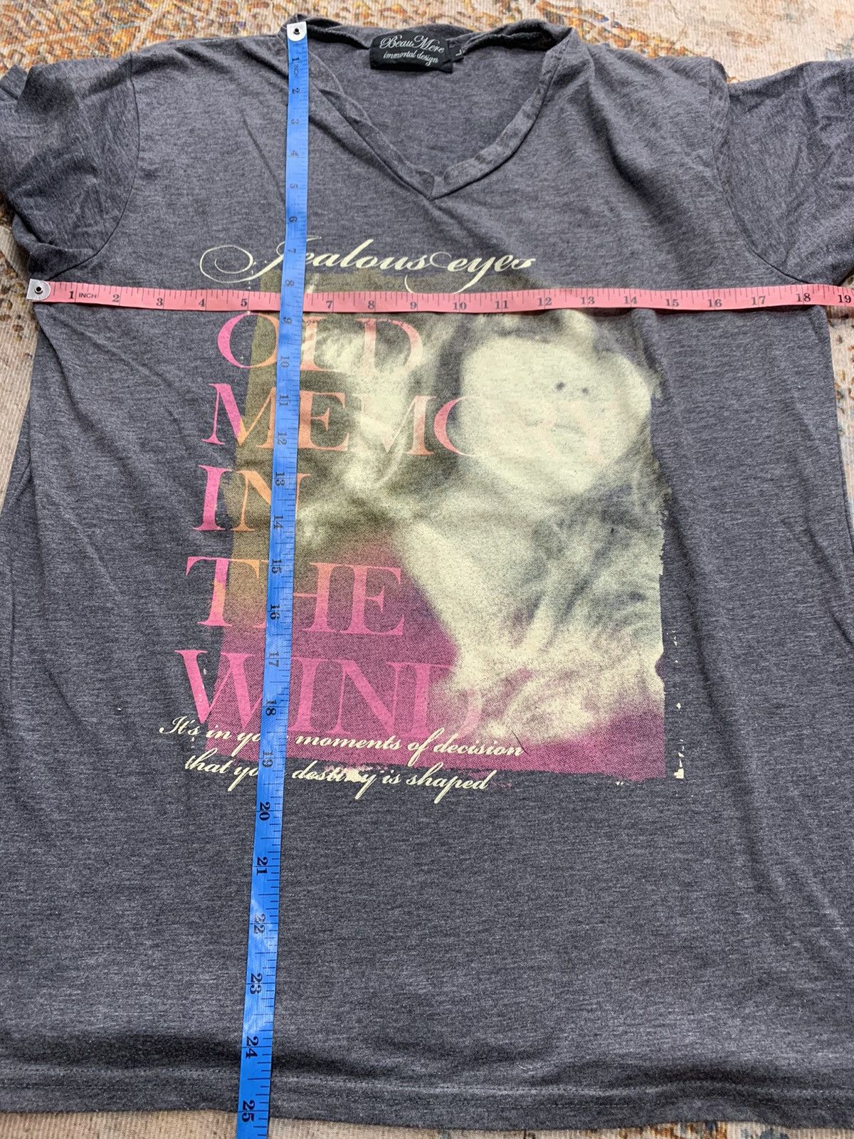 Beauty Beast × Hysteric Glamour × Japanese Brand BEAUMERE FOTO OLD MEMORY IN THE WIND ARCHIVE TEE Size US L / EU 52-54 / 3 - 5 Thumbnail