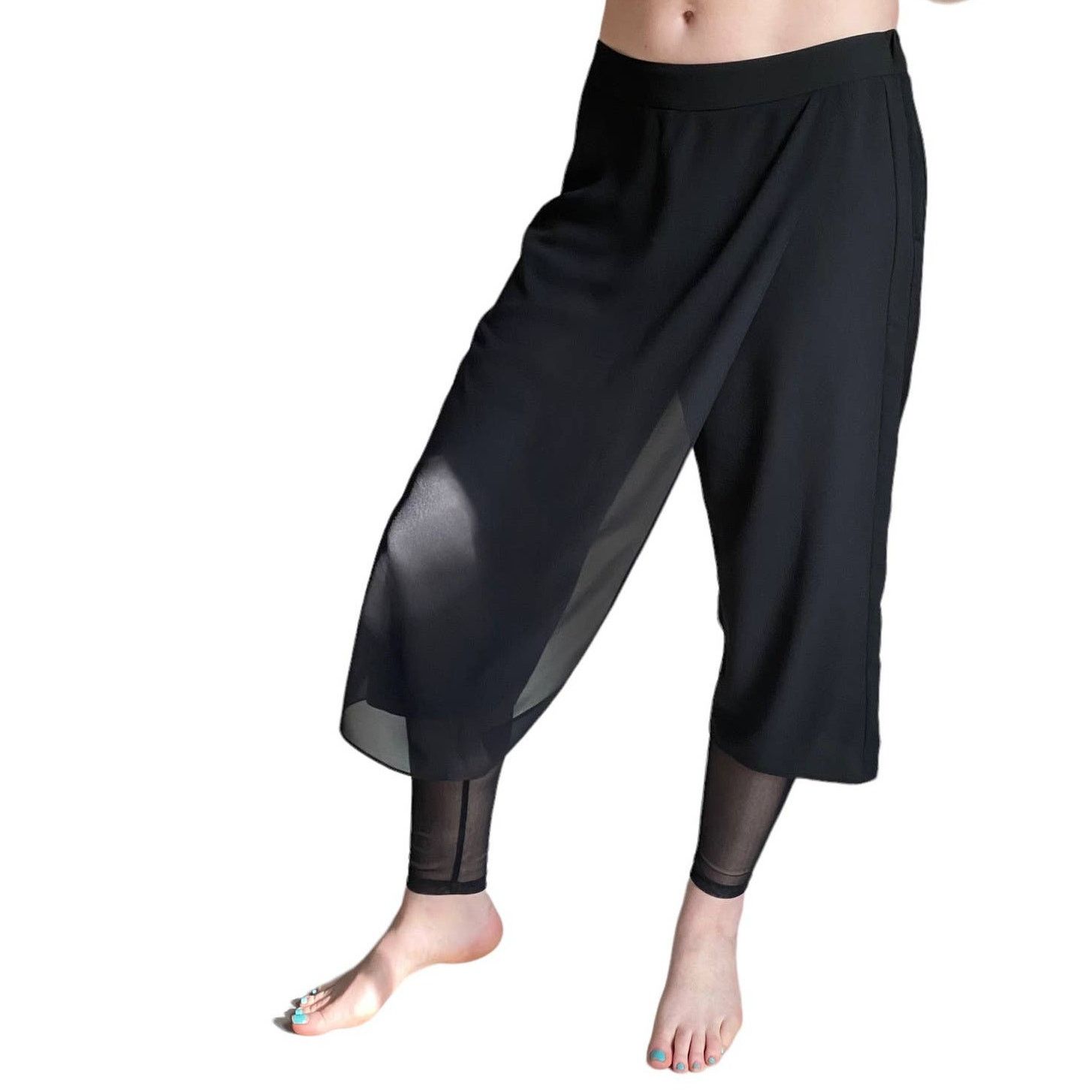 Other D'deMOO Mesh Pants with Skirt Overlay size 2 Size 26" / US 2 / IT 38 - 1 Thumbnail