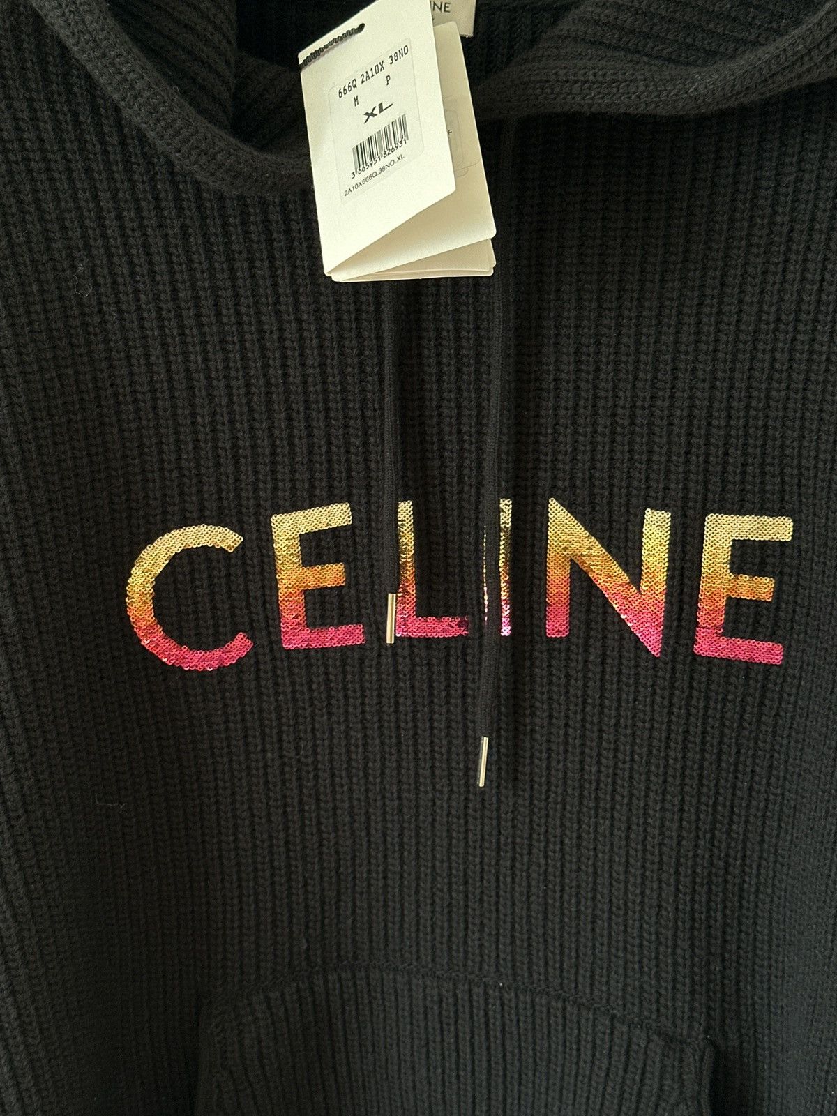 Celine Celine Hoodie size XL Size US XL / EU 56 / 4 - 3 Thumbnail