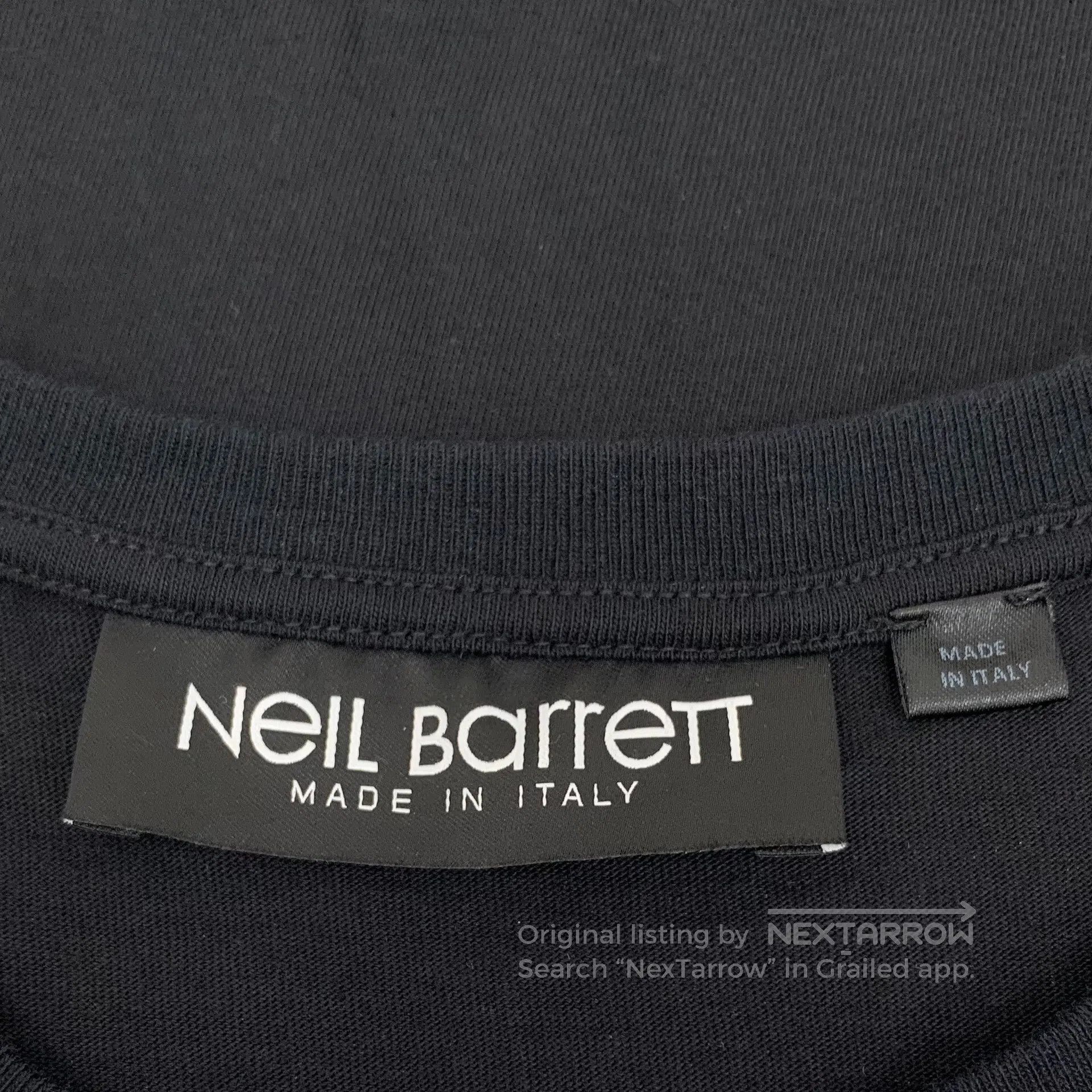 Neil Barrett Neil Barrett Black Statue of Liberty Image Print Cotton Ro Size US S / EU 44-46 / 1 - 5 Thumbnail