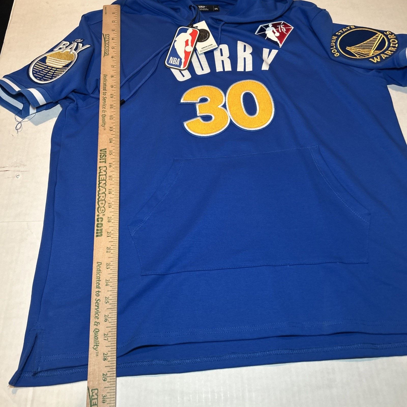 Pro Standard Steph Curry Warriors Pro Standard Hoodie 2XL NBA Size US XXL / EU 58 / 5 - 5 Thumbnail