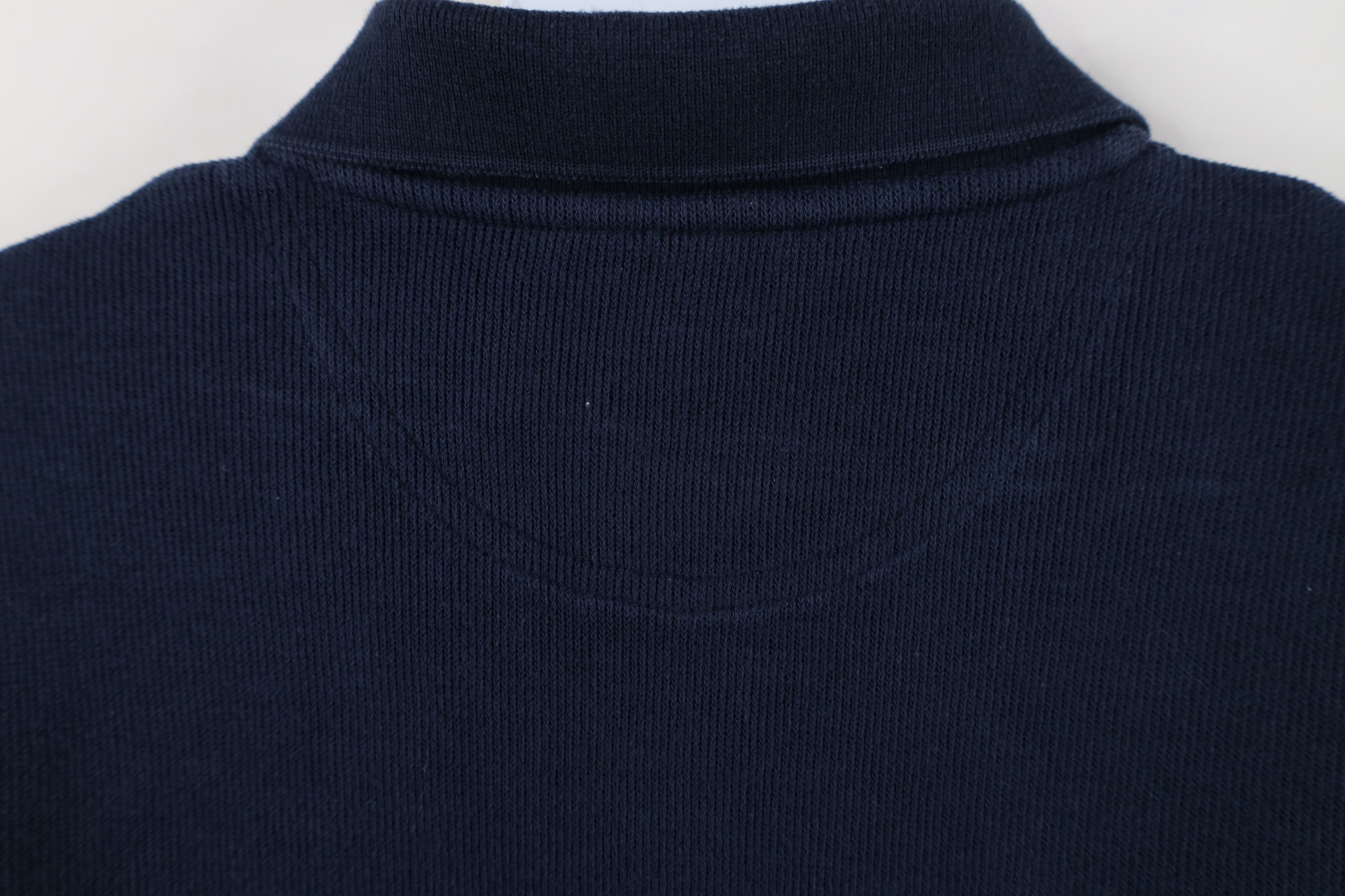 Vintage Vintage 90s Streetwear Heavyweight Knit Long Sleeve Polo Size US L / EU 52-54 / 3 - 10 Thumbnail