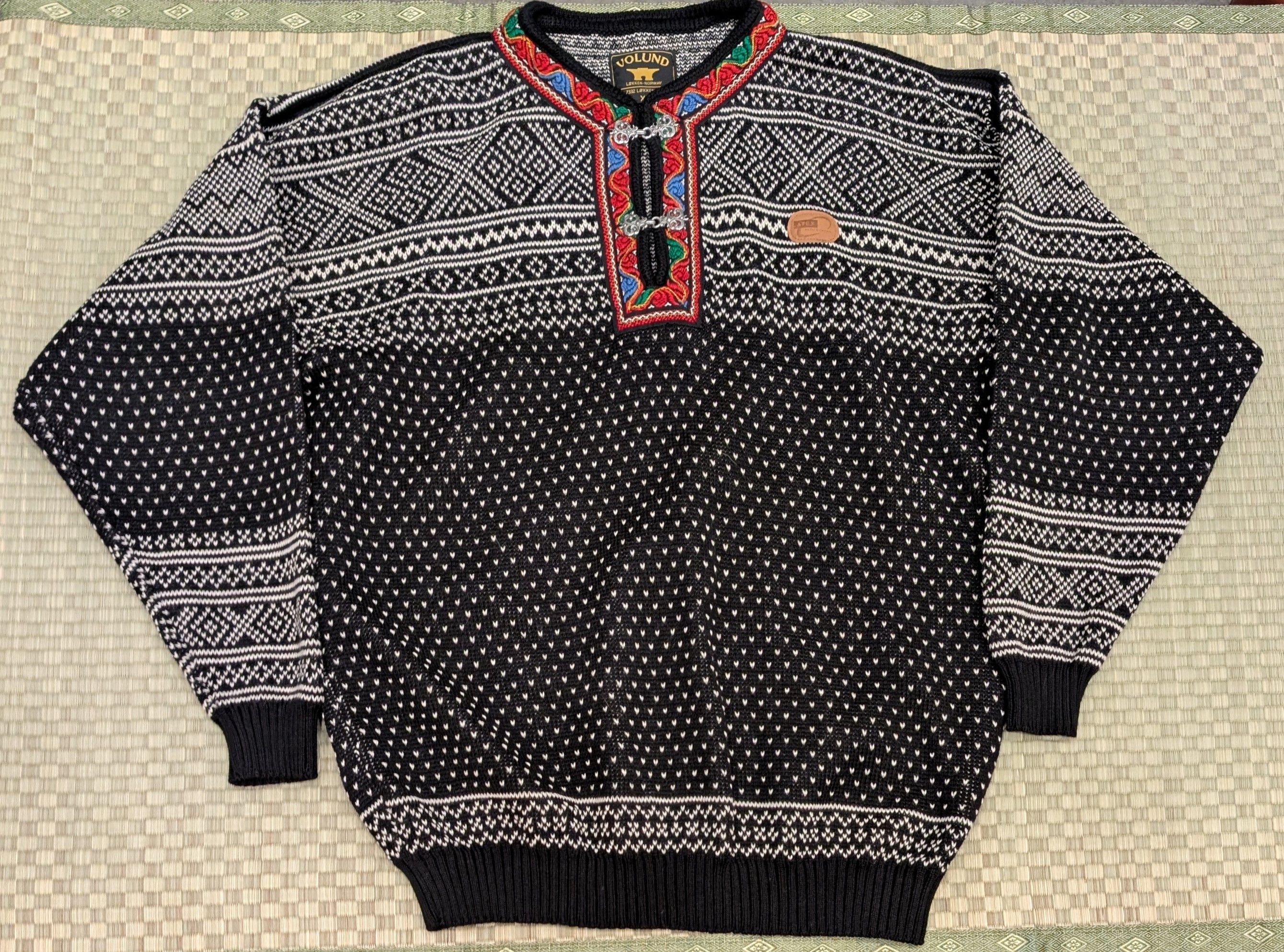 Other Volund Lokken Verk 100% Lambswool Sweater Made in Norway Size US XL / EU 56 / 4 - 1 Thumbnail