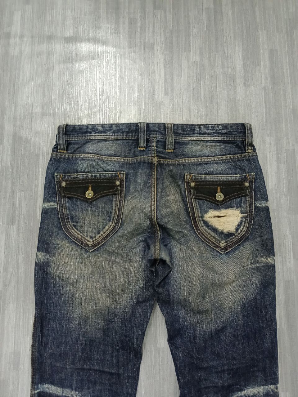 Nicole Club FLARE SICK RUSTY NICOLE DENIM PANTS Size US 31 - 5 Thumbnail