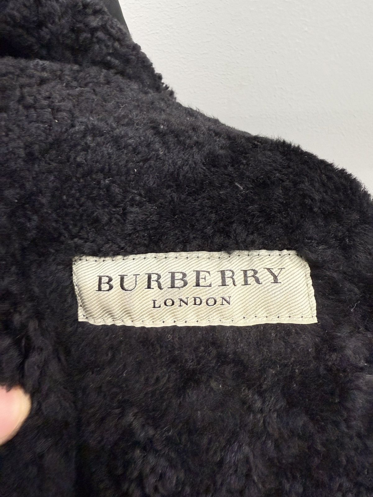 Burberry Burberry London Leather Fur Sheep Coat Jacket Size M / US 6-8 / IT 42-44 - 7 Thumbnail