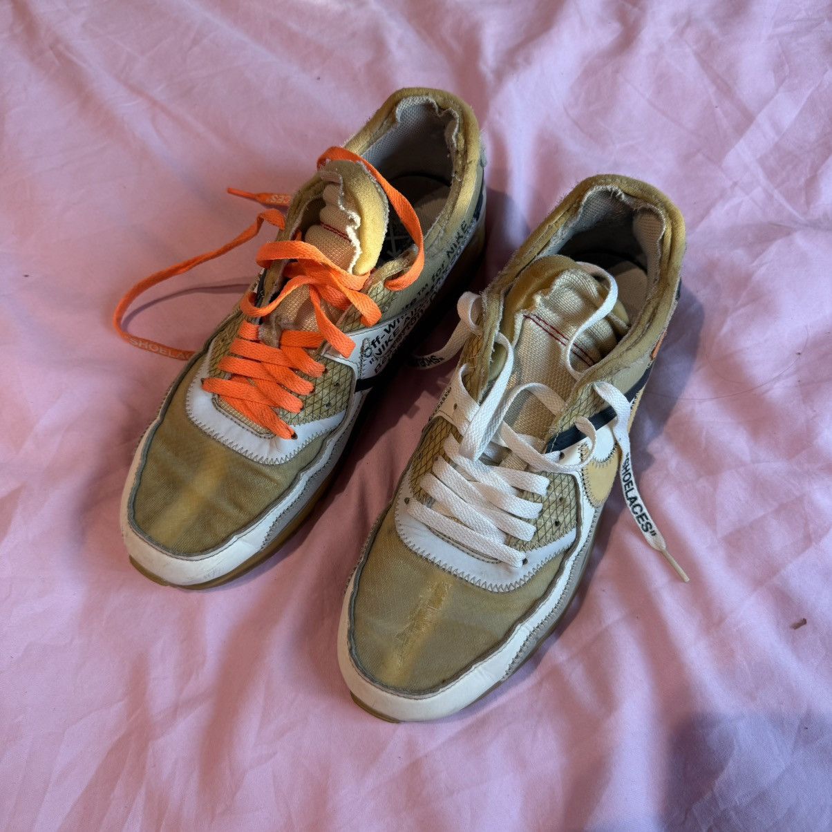Nike × Off-White Off-White x Nike “The Ten” Air Max 90 Size US 9.5 / EU 42-43 - 1 Thumbnail