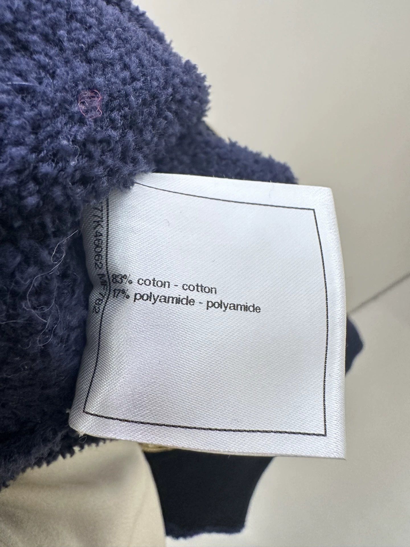 Chanel Chanel Blue & Black Colorblocked Pocket Jacket 46 Size XL / US 12-14 / IT 48-50 - 4 Thumbnail