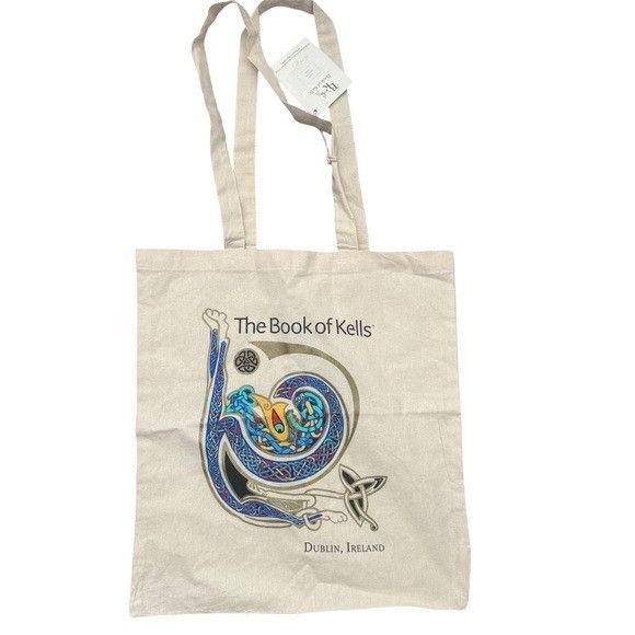 Other The Book of Kells Dublin Ireland Canvas Tote Bag Size ONE SIZE - 1 Thumbnail