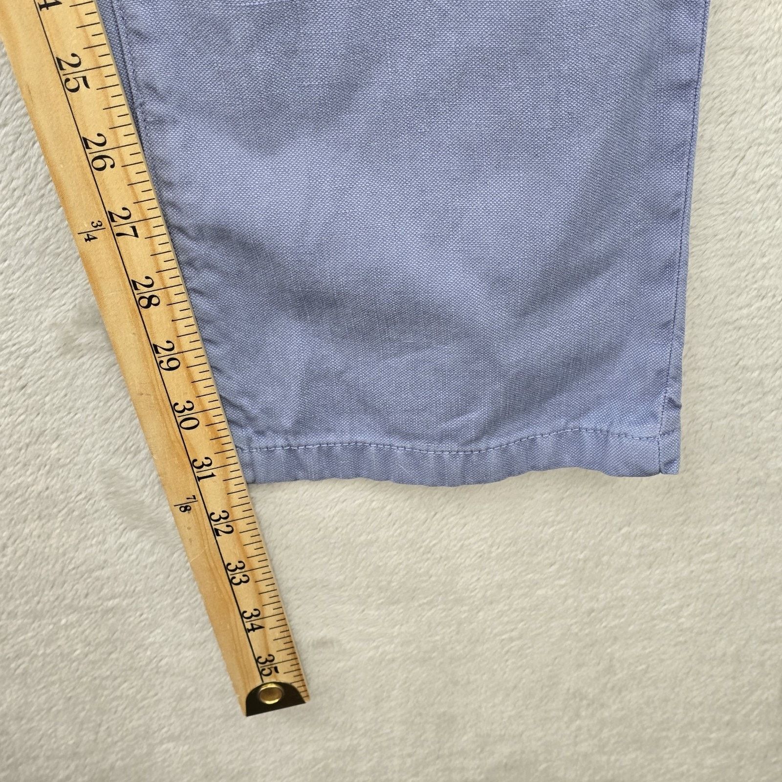 Todd Snyder Todd Snyder Slim Fit Stetch 5 Pocket Linen Pants 34x32 Size US 34 / EU 50 - 15 Thumbnail
