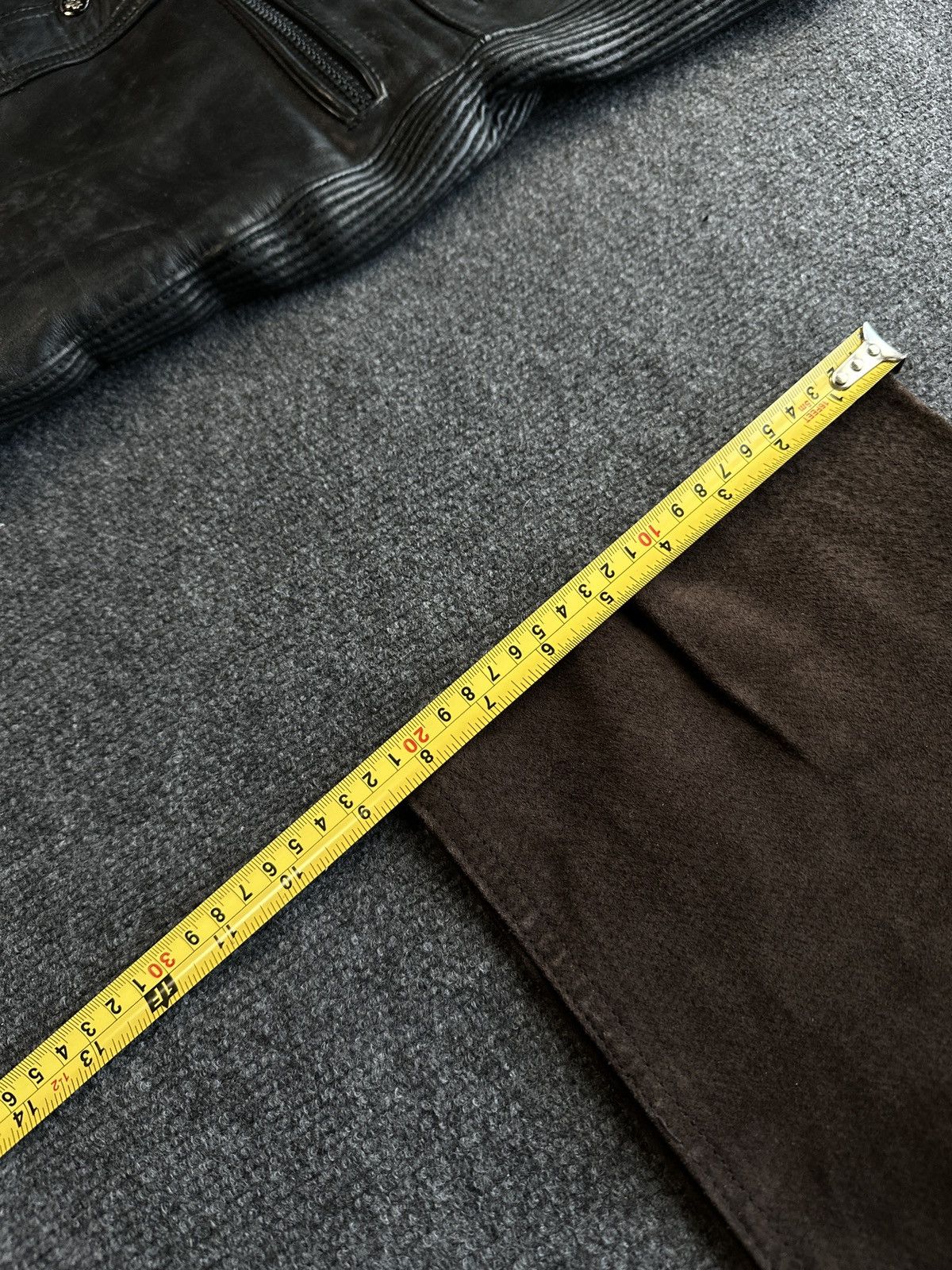 Other IXS 🚨GRAIL MEN LEATHER PANTS Y2K WESTERN MOTORCYCLE Size US 30 / EU 46 - 19 Thumbnail