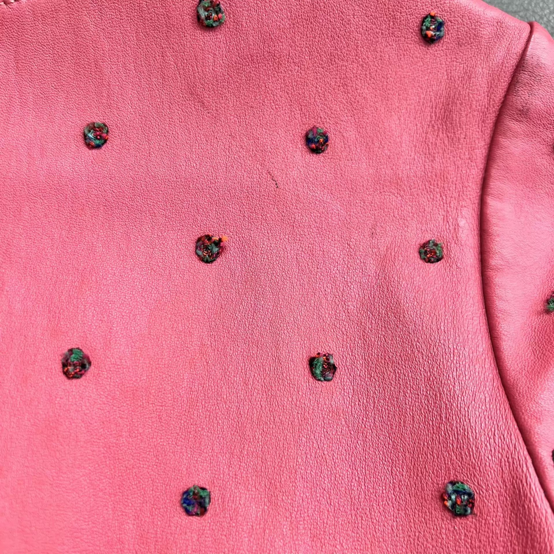 Chanel Chanel Women's Pink Polka Dot Short Sleeve Tee 34 Size XS / US 0-2 / IT 36-38 - 8 Thumbnail