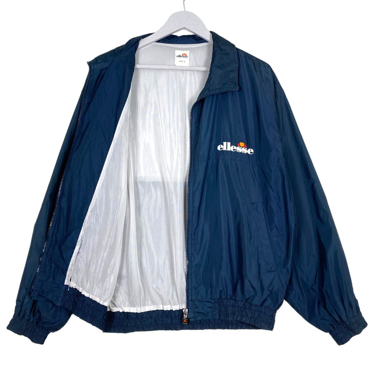 Ellesse × Vintage 💥ELLESSE SPORT ZIP WINDBREAKER JACKET Size US L / EU 52-54 / 3 - 4 Thumbnail