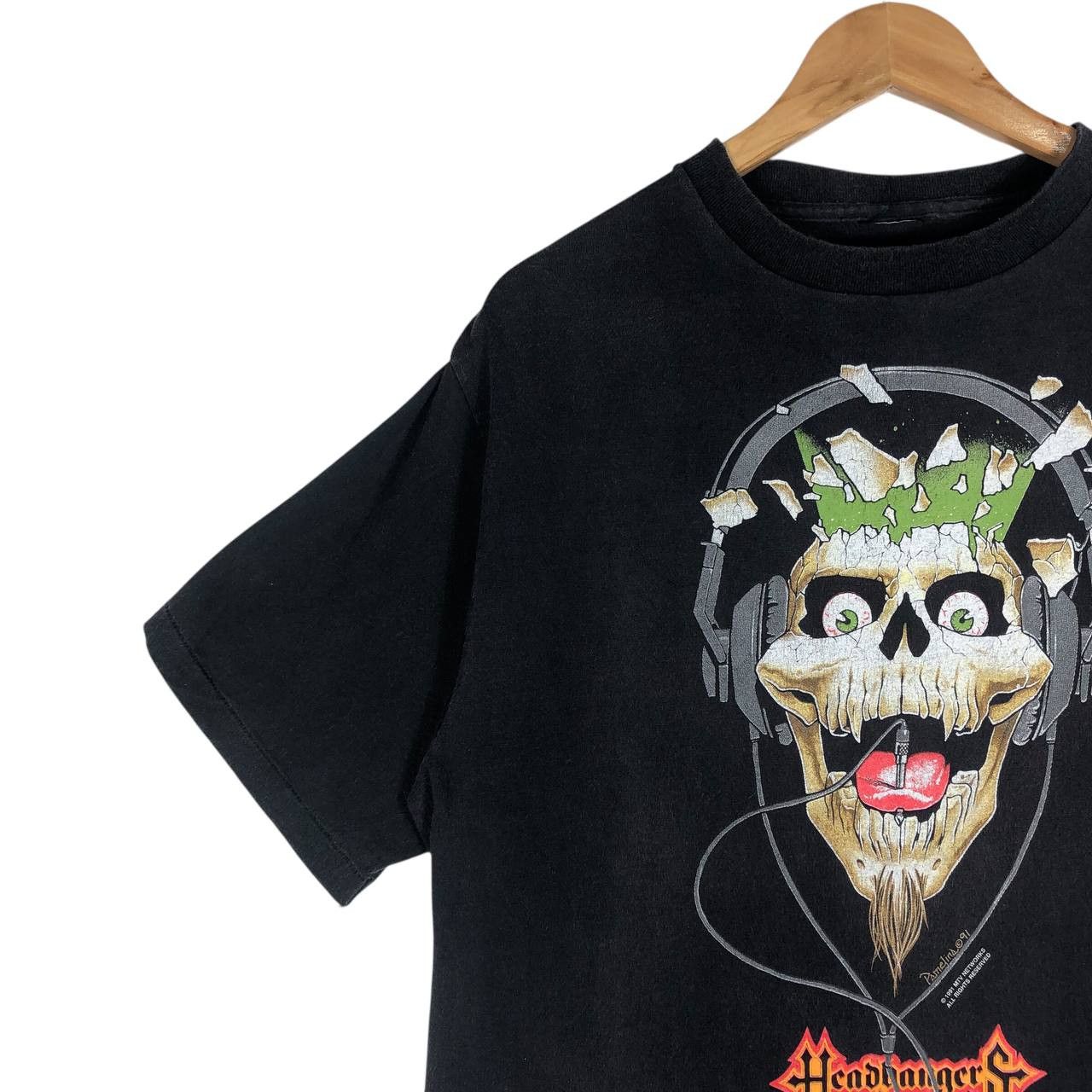 Mtv Vintage 90'S MTV Networks Hendbanger Ball T-Shirt Size US L / EU 52-54 / 3 - 3 Thumbnail