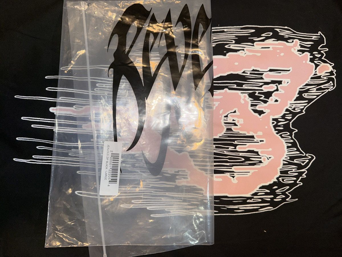 Revenge Revenge Black Zip Up Hoodie (Valentine’s Day Drop) Size US L / EU 52-54 / 3 - 4 Thumbnail