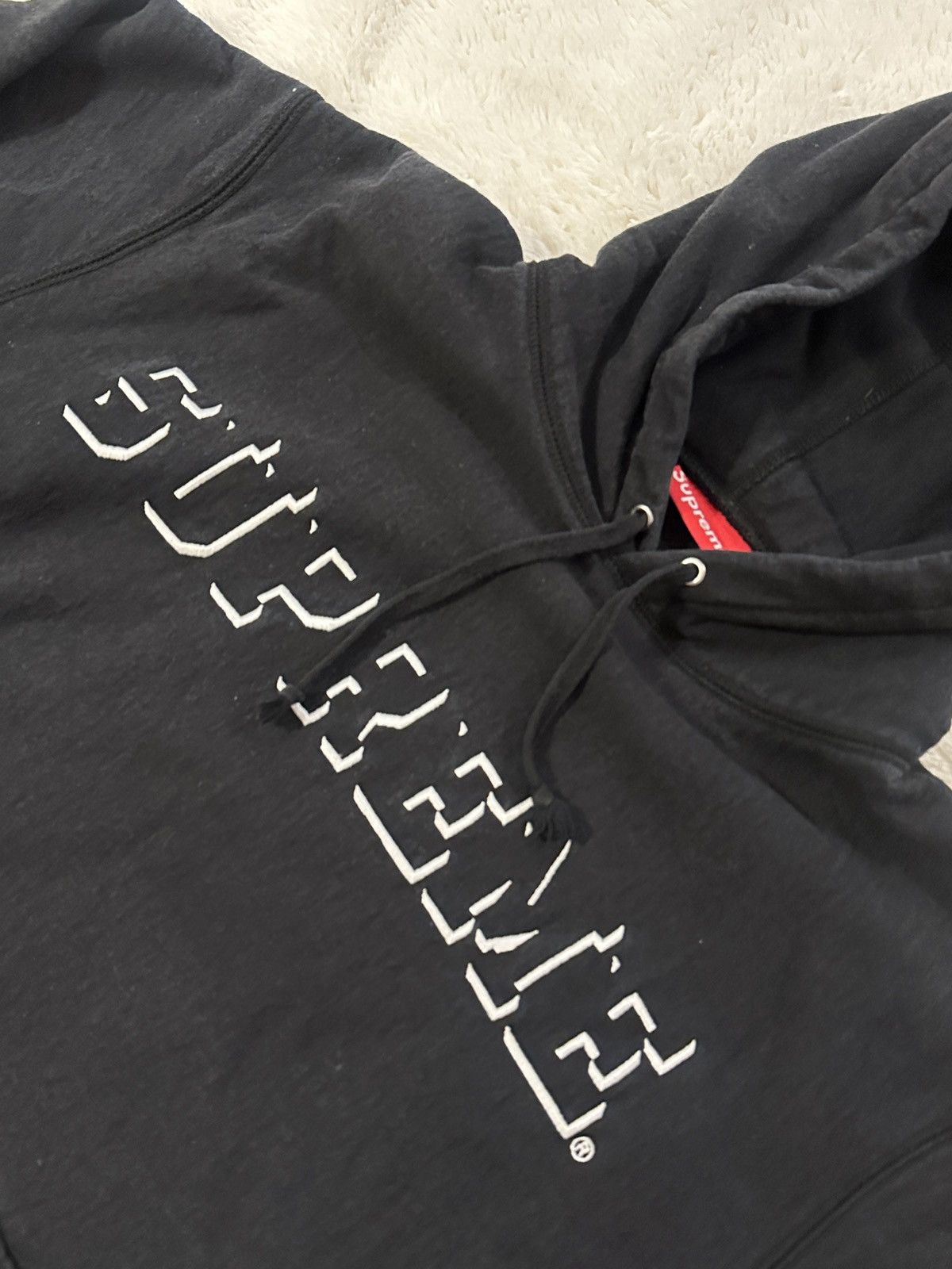 Supreme Supreme Blowback Hooded Sweatshirt Black - FW21 Size US M / EU 48-50 / 2 - 2 Thumbnail