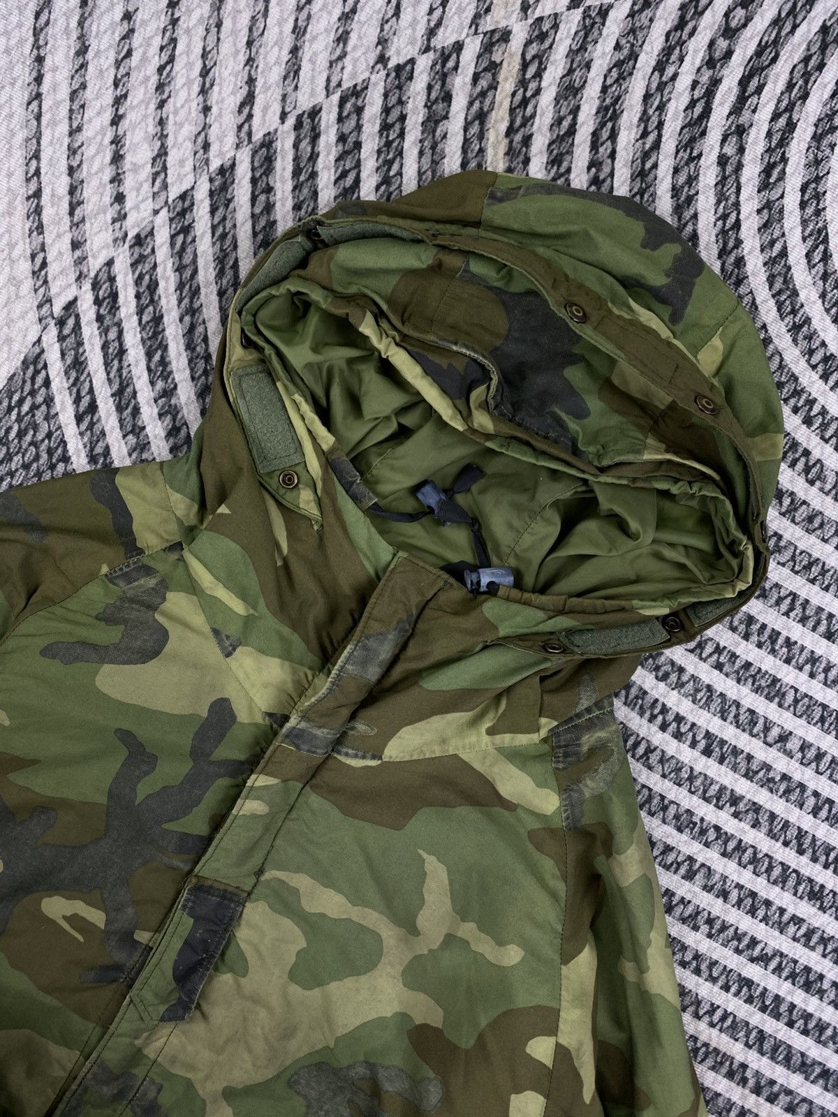 Vintage Vintage ISRATEX NATO Woodland Camouflage Jacket Size US XL / EU 56 / 4 - 7 Thumbnail