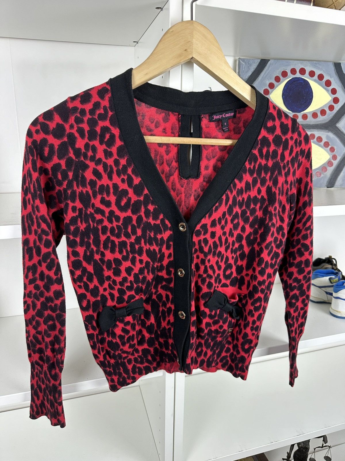 Juicy Couture Juicy couture pather pattern button jumper cardigan Size M / US 6-8 / IT 42-44 - 4 Thumbnail