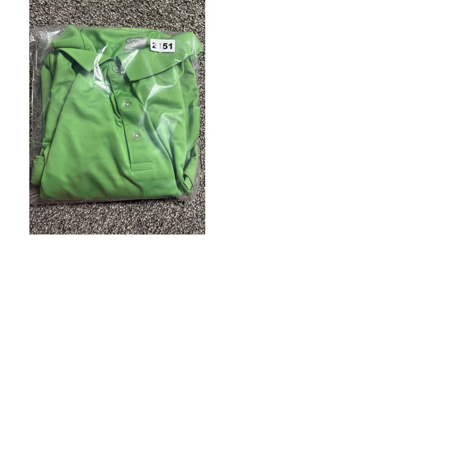 Callaway Callaway Opti Dri Polo Shirt Mens 4XL Bright Green Shirt Short Sleeve Button Collar Embroidered Golf Breathable fade Size US XXL / EU 58 / 5 - 9 Thumbnail