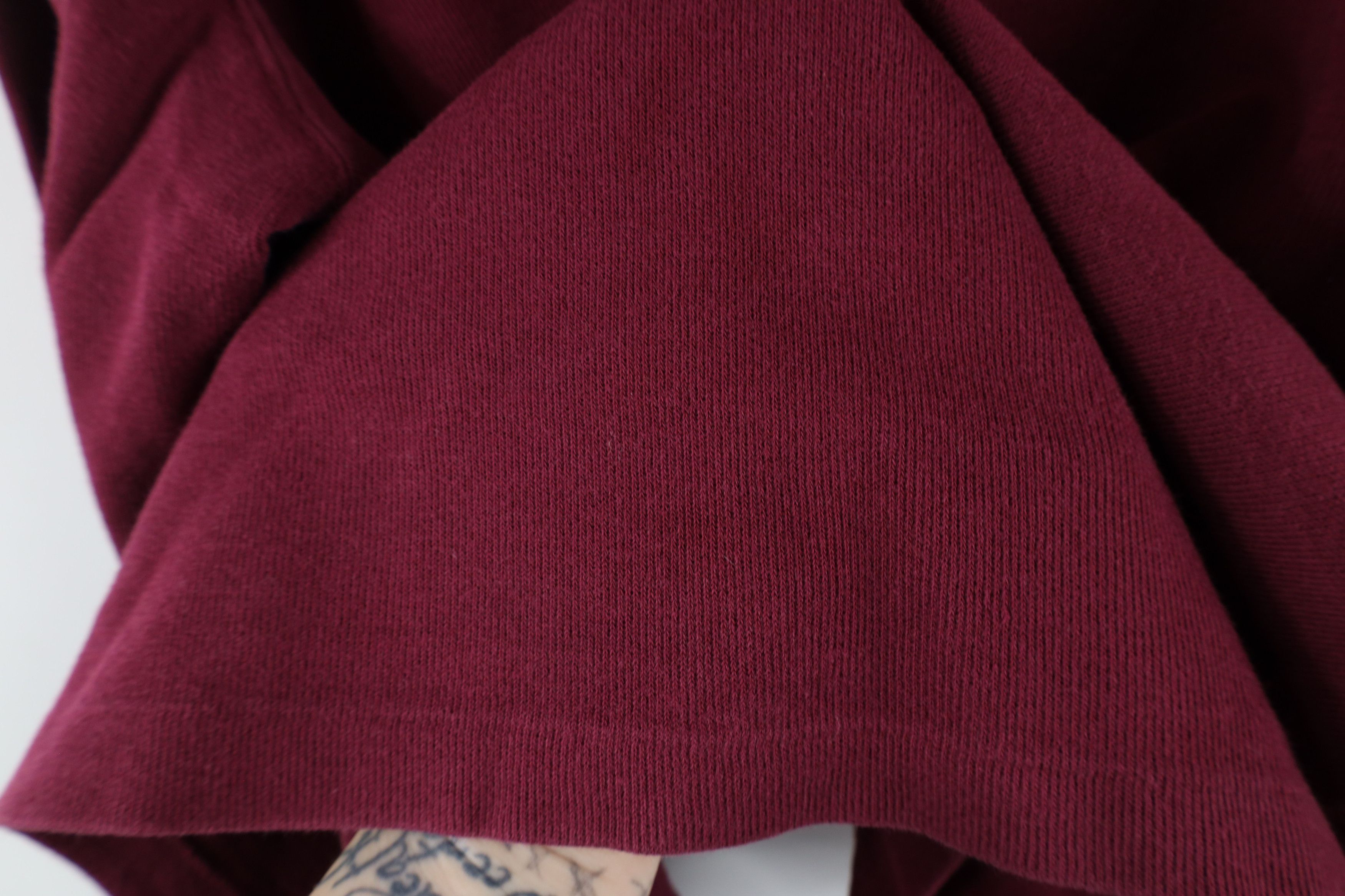 Ralph Lauren × Vintage Ralph Lauren Rib Knit Half Zip Pullover Sweater Maroon Size US L / EU 52-54 / 3 - 8 Thumbnail