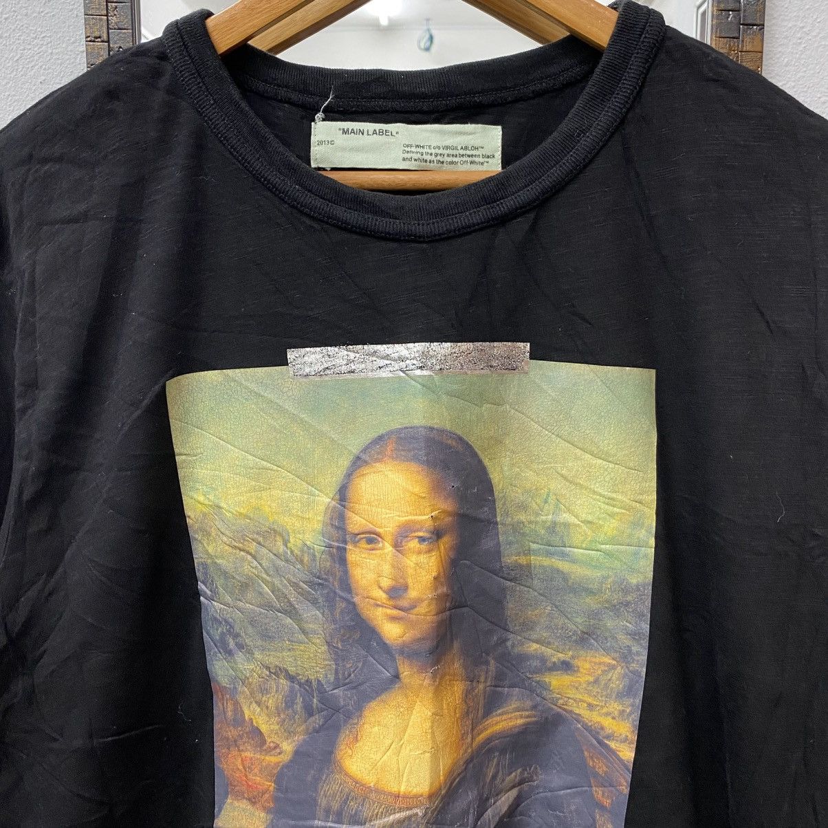 Off-White Off-White Monalisa Spring-Summer 2018 Man Collection Tee Size US M / EU 48-50 / 2 - 2 Thumbnail