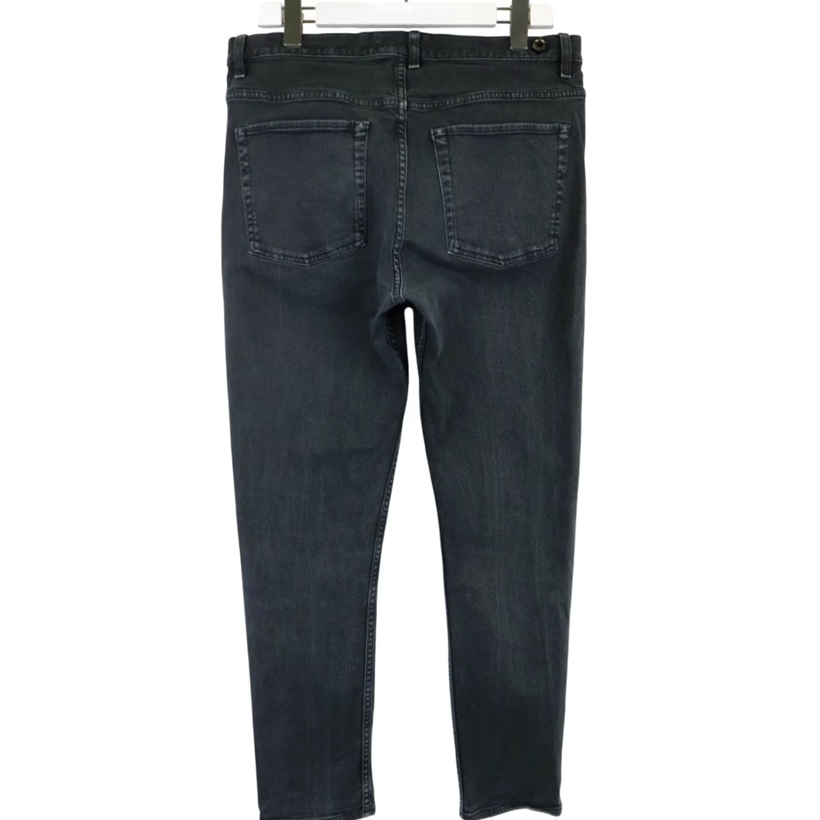 Zadig & Voltaire ZADIG & VOLTAIRE Jeans Men's W33 Washed Black Slim Fit Denim Zip Fly Size US 33 - 2 Thumbnail