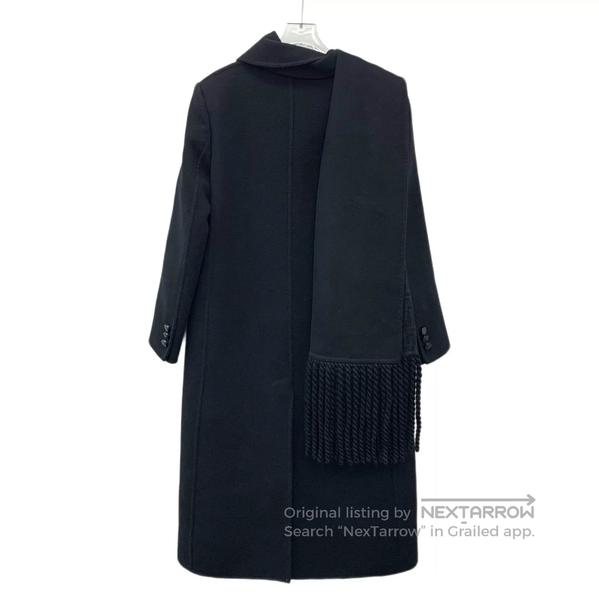 Fendi fendi black wool double-breasted coat. Size US S / EU 44-46 / 1 - 2 Thumbnail