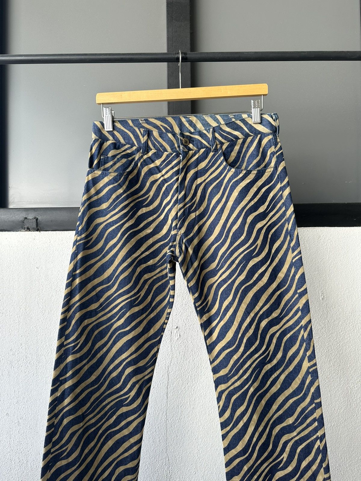 Katharine Hamnett London 90's Katharine Hamnett London zebra striped jeans Size US 30 / EU 46 - 9 Thumbnail