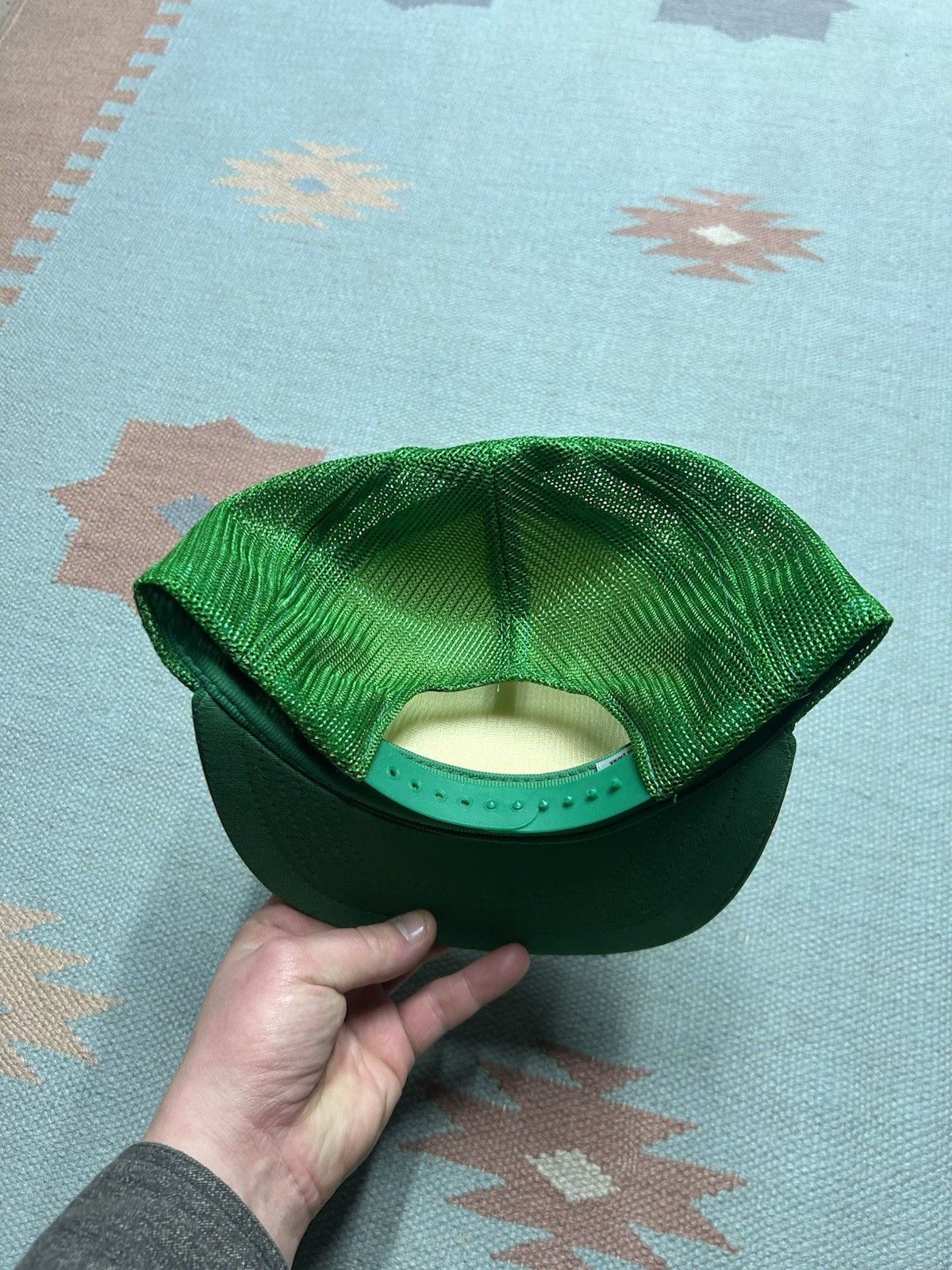 Vintage Vintage trucker hat proud to be Irish clover green white Size ONE SIZE - 5 Thumbnail